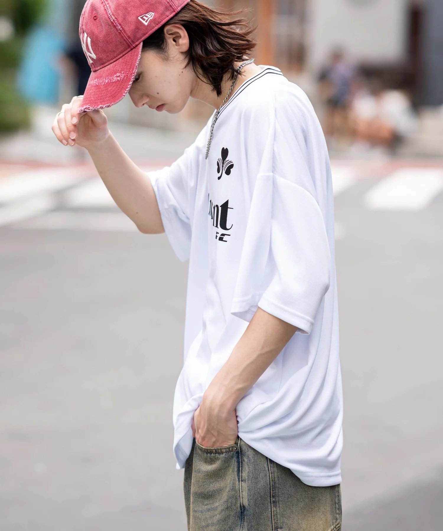 アクセ付きメッシュロゴT（SS） - Image 21