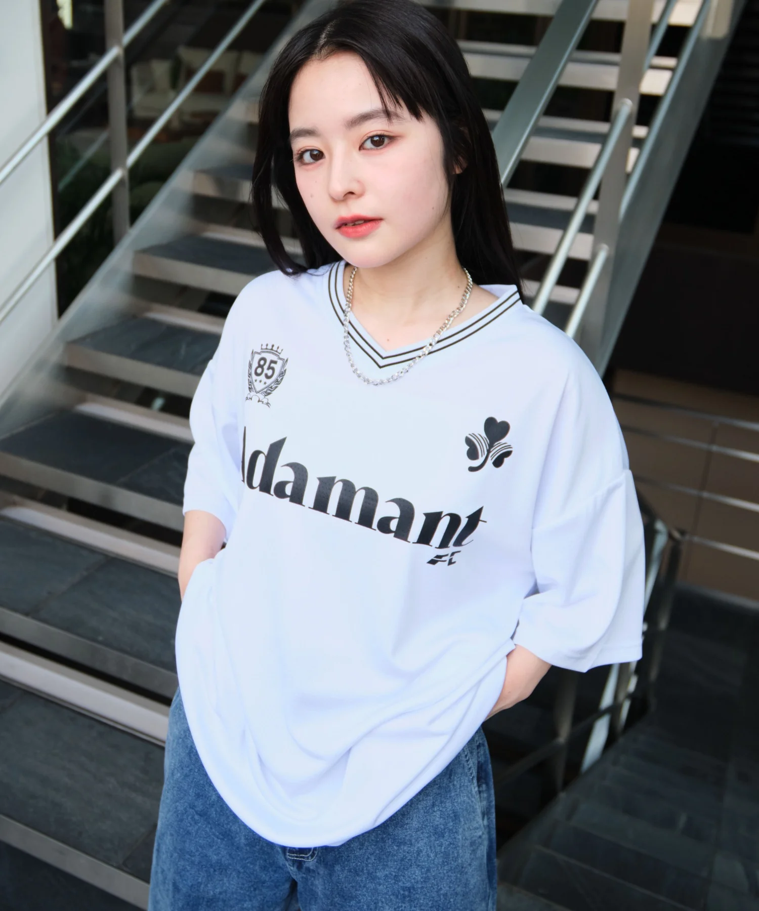 アクセ付きメッシュロゴT（SS） - Image 25