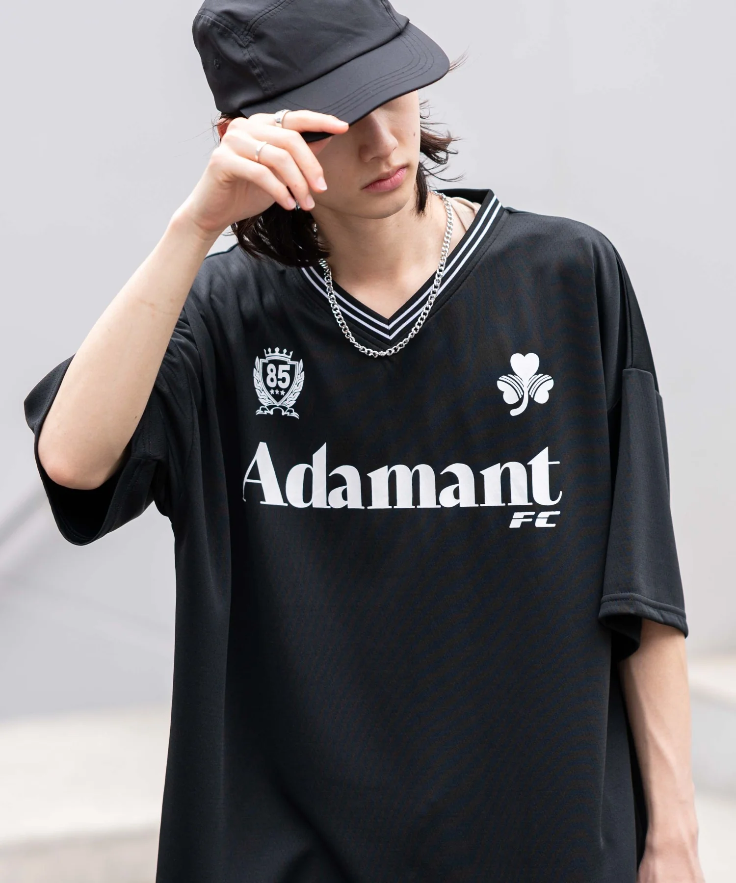 アクセ付きメッシュロゴT（SS） - Image 3