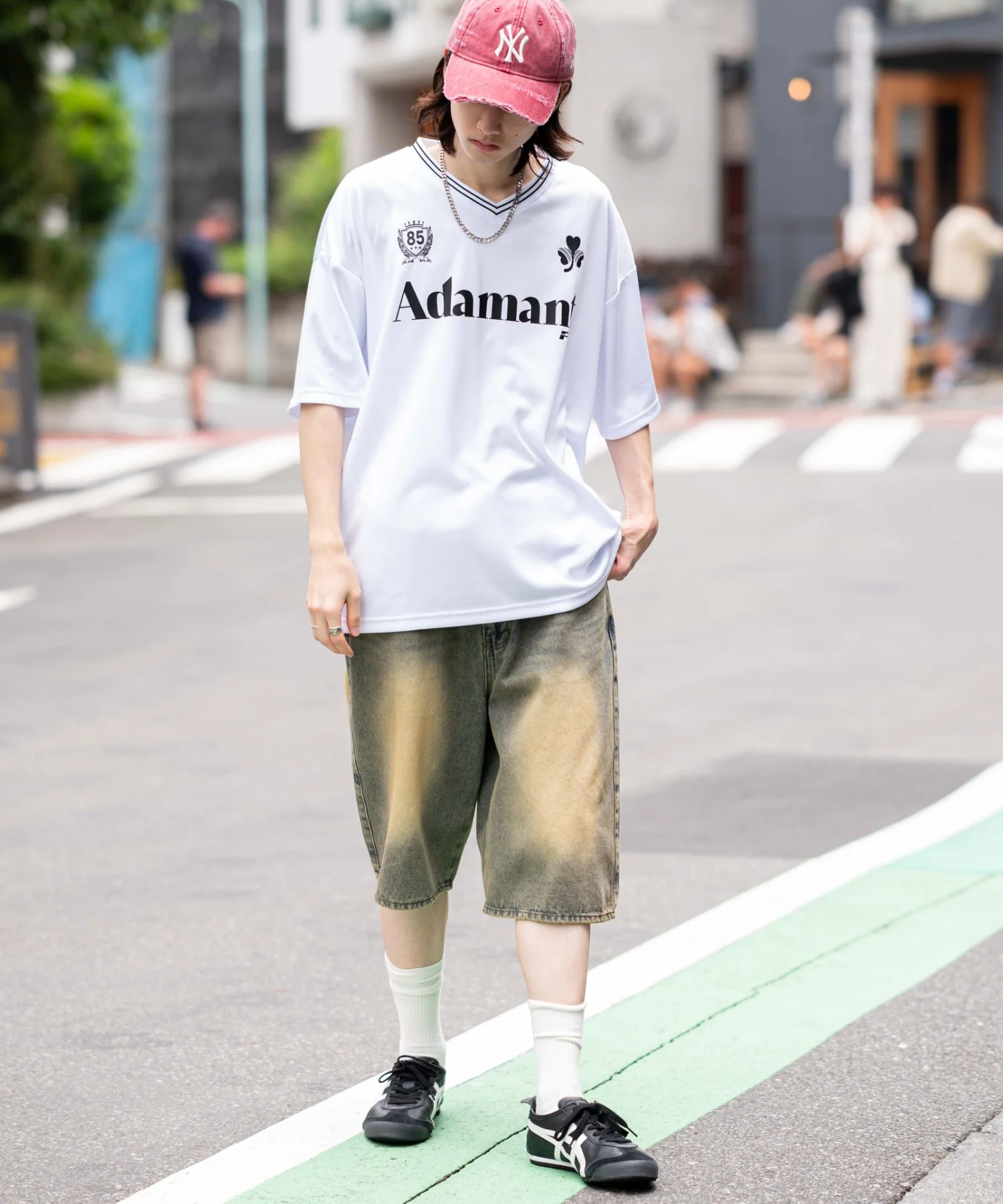 アクセ付きメッシュロゴT（SS） - Image 4