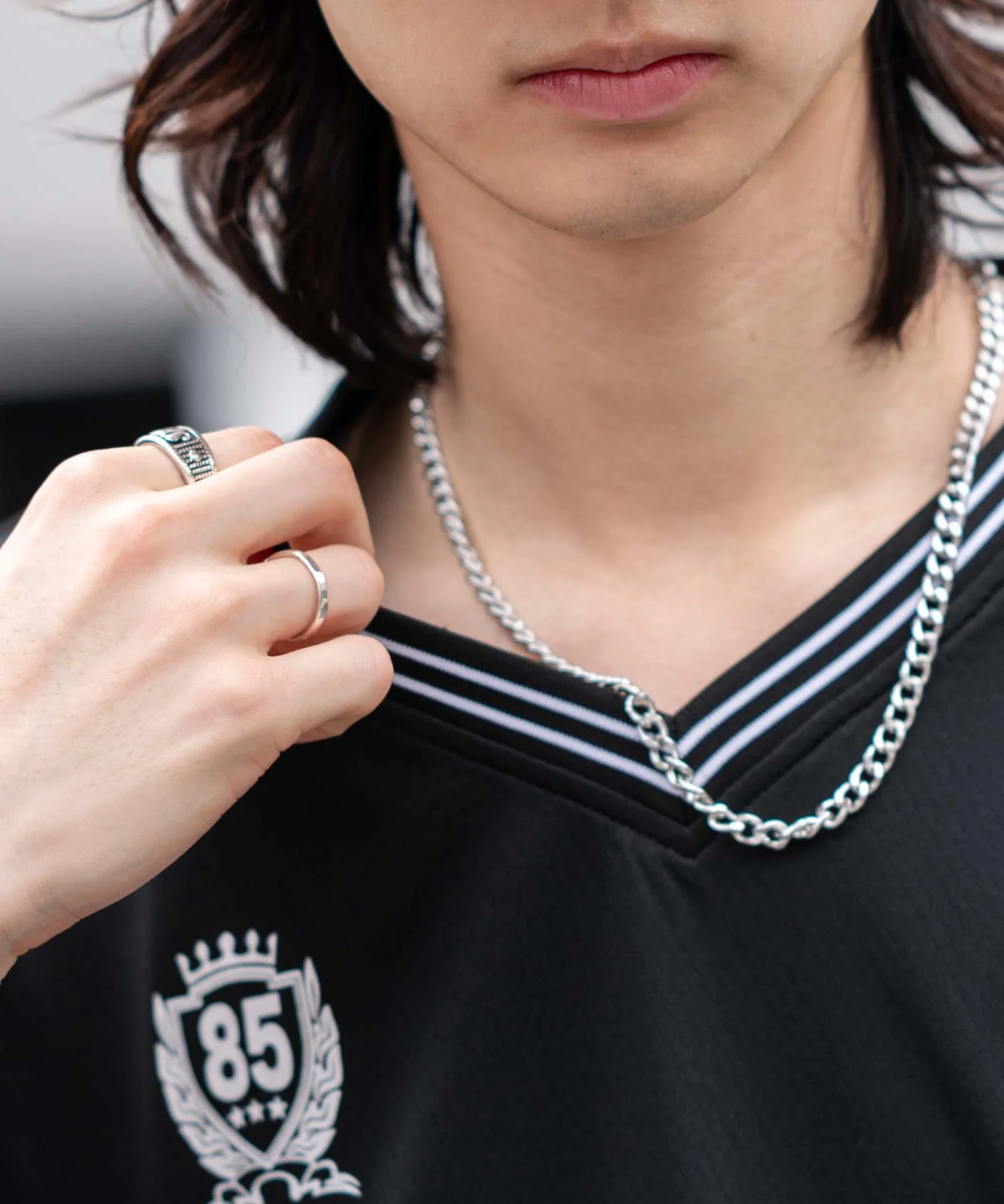 アクセ付きメッシュロゴT（SS） - Image 8