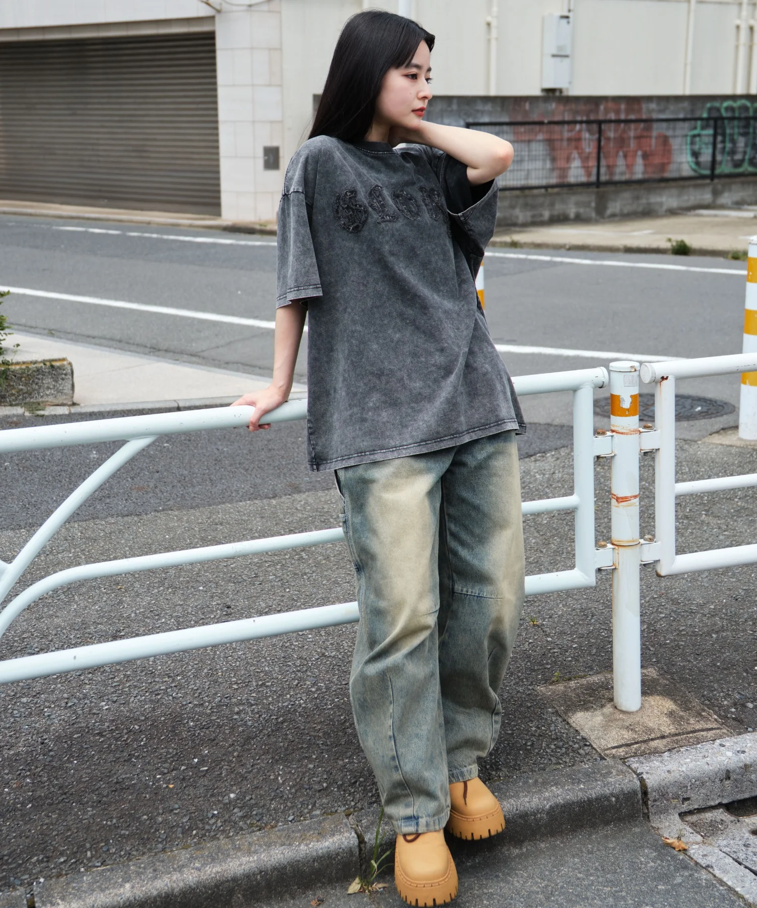 スノーウォッシュダメージアップリケT(SS) - Image 8
