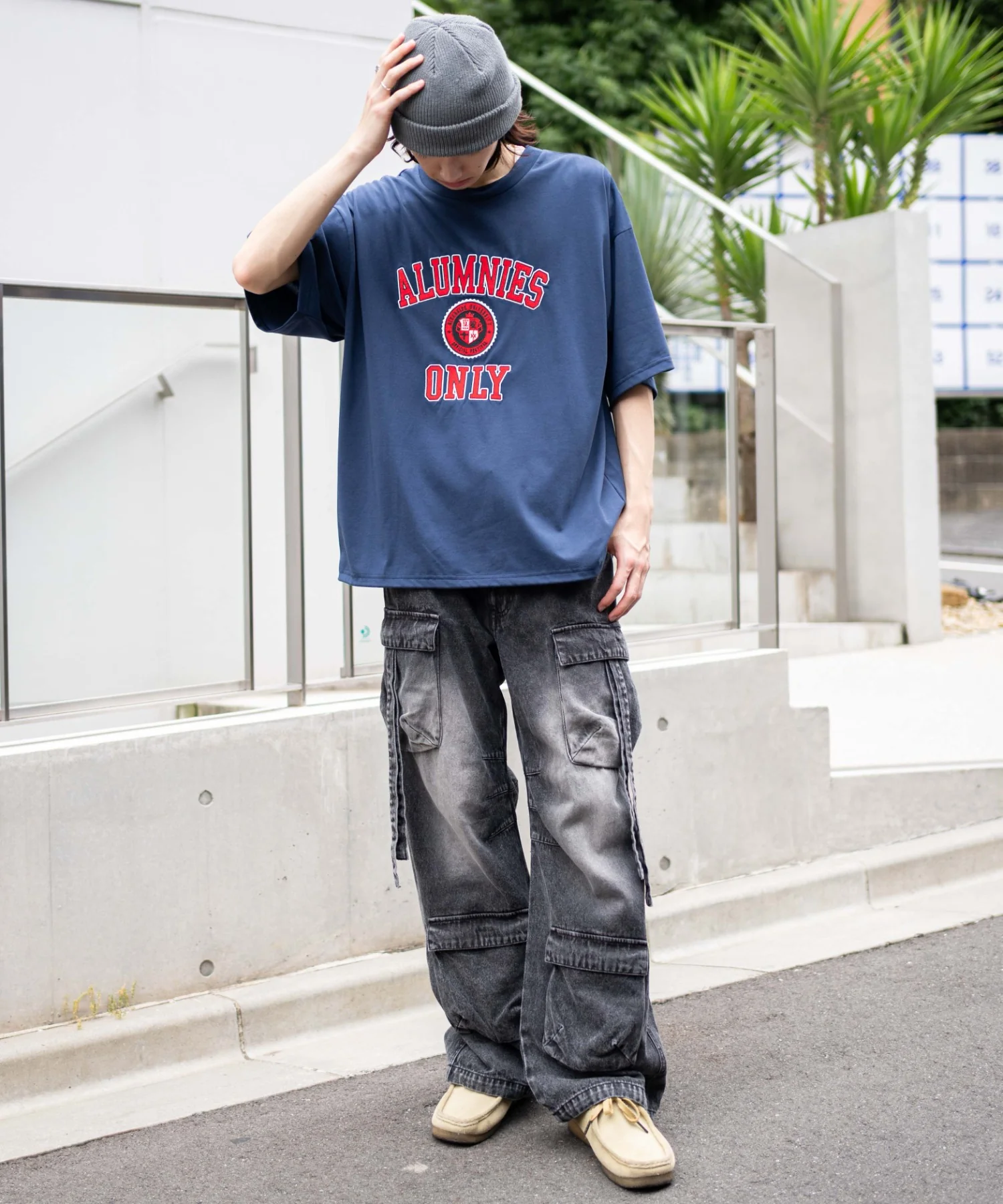 接触冷感カレッジロゴグラフィックT（SS） - Image 5