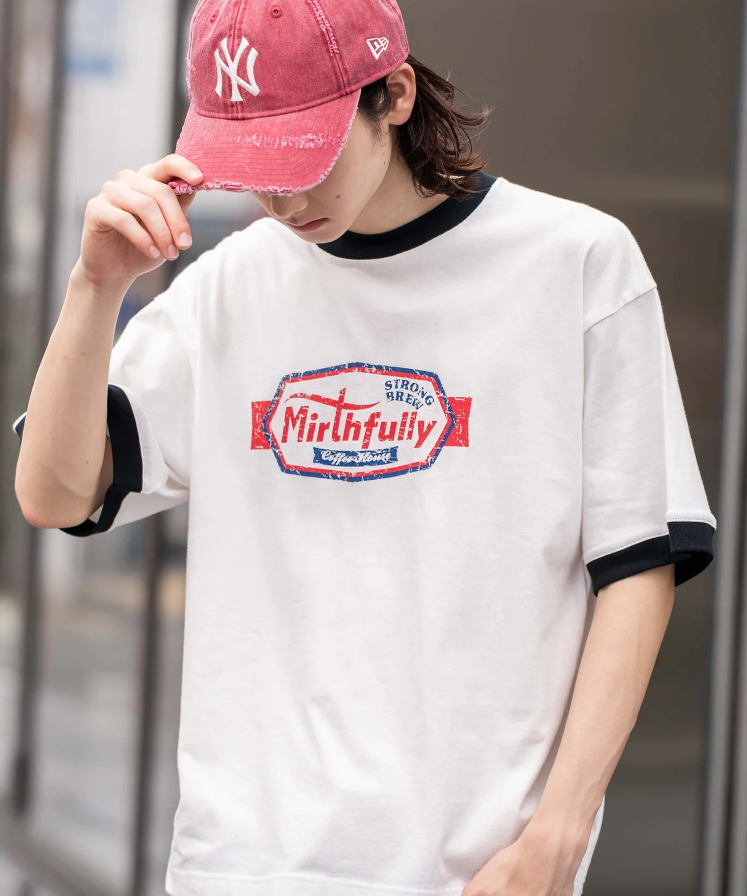 コンパクトフィットグラフィックリンガーT（SS） - Image 19