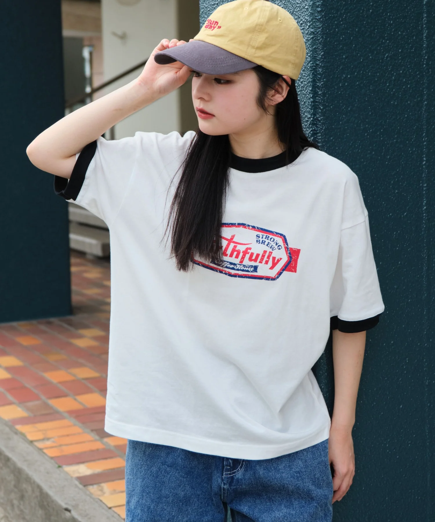 コンパクトフィットグラフィックリンガーT（SS） - Image 24