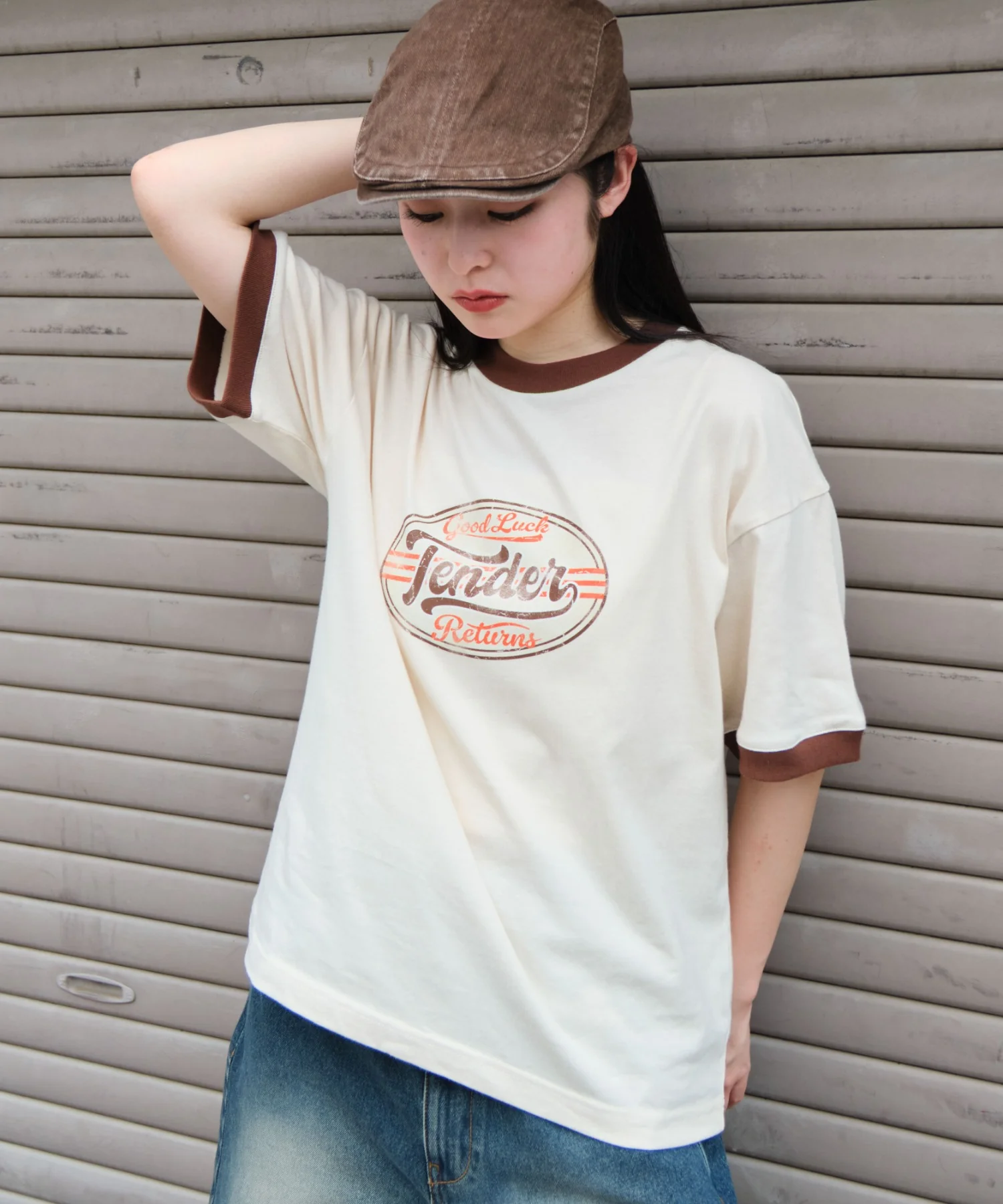 コンパクトフィットグラフィックリンガーT（SS） - Image 3