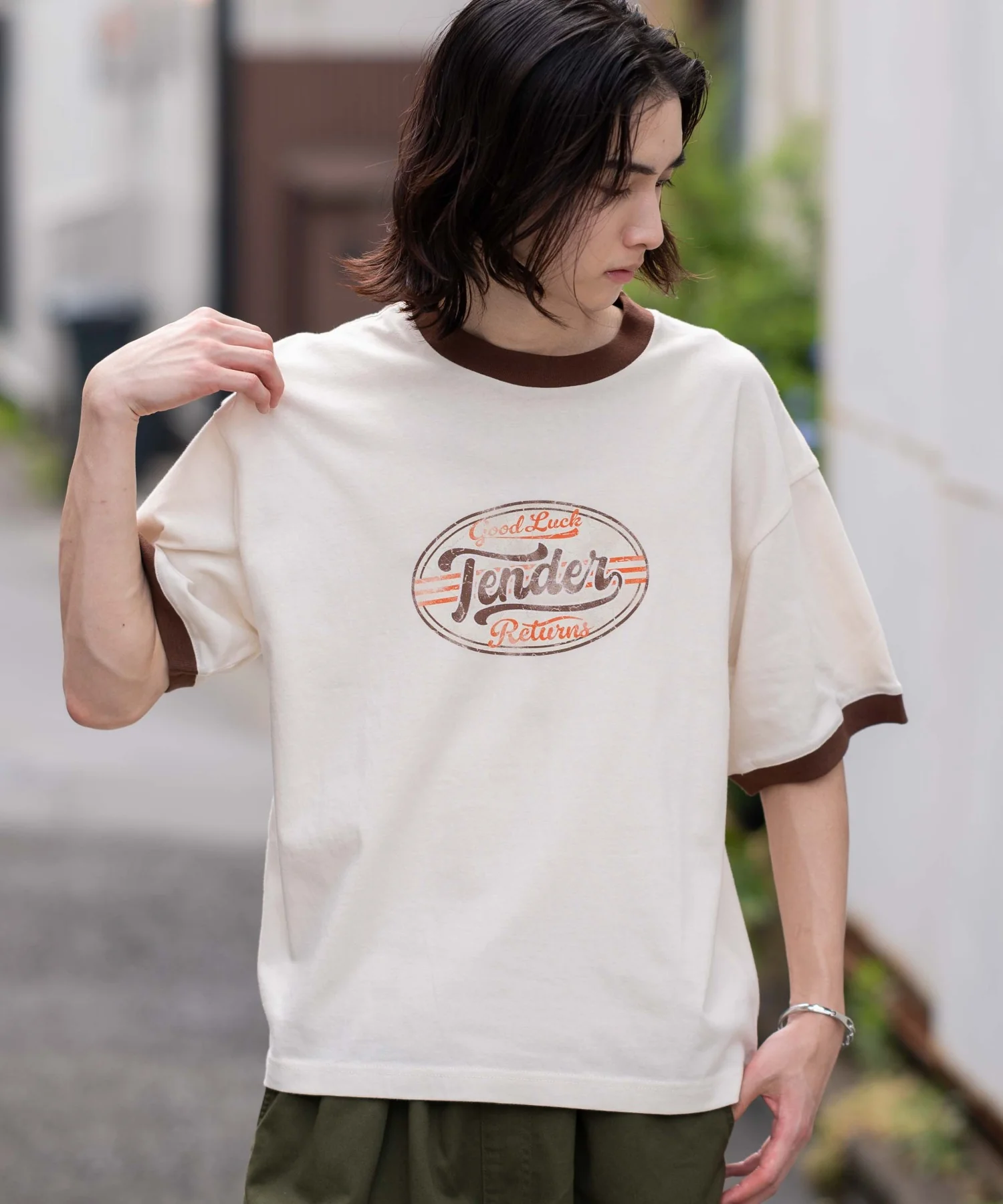 コンパクトフィットグラフィックリンガーT（SS） - Image 32