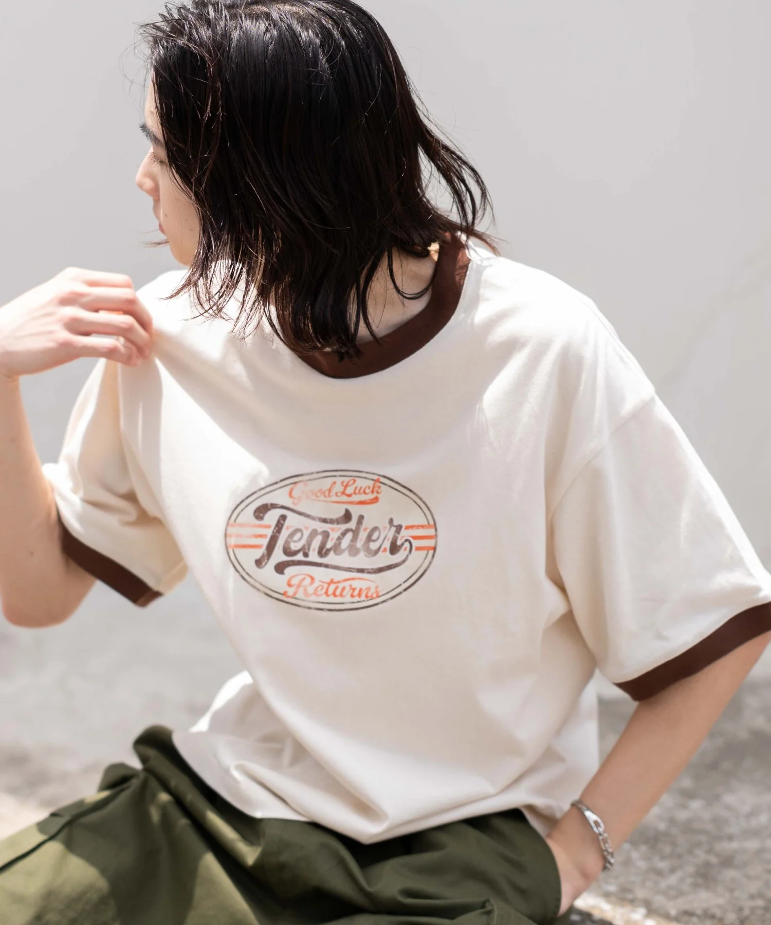 コンパクトフィットグラフィックリンガーT（SS） - Image 34