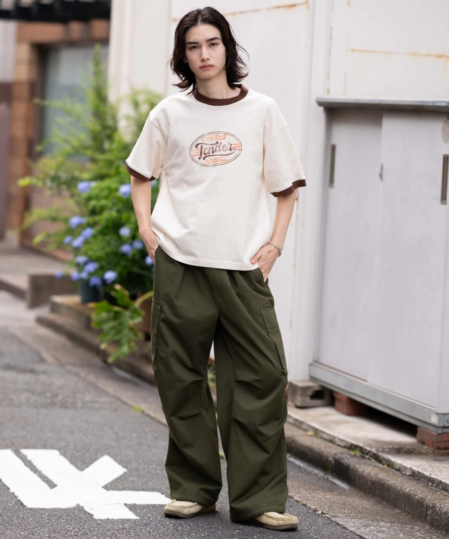コンパクトフィットグラフィックリンガーT（SS） - Image 35