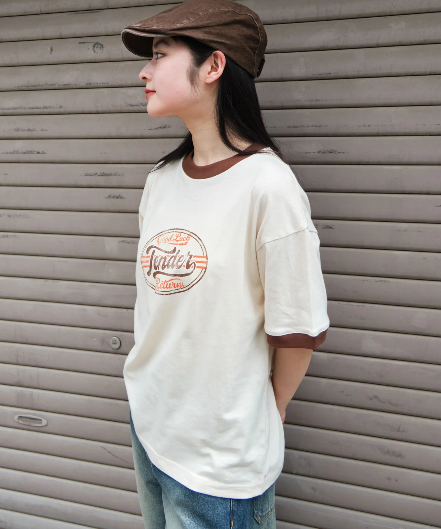 コンパクトフィットグラフィックリンガーT（SS） - Image 37