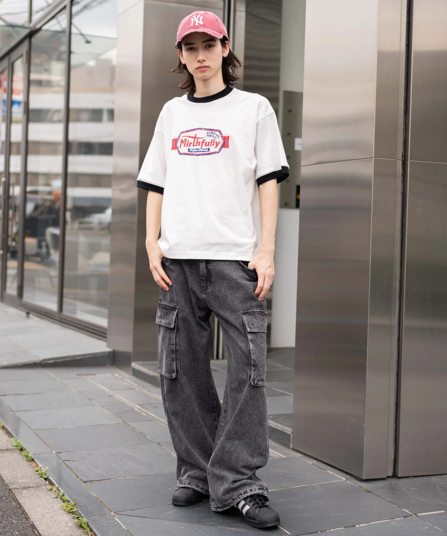 コンパクトフィットグラフィックリンガーT（SS） - Image 5