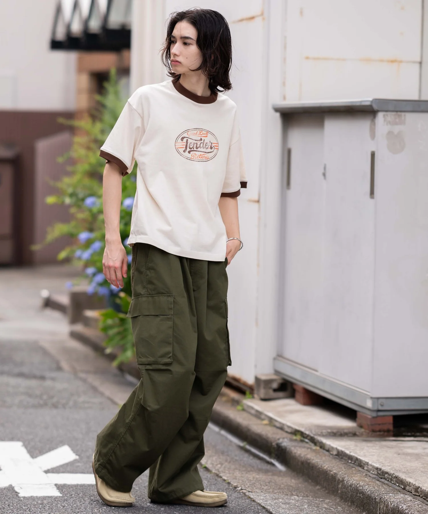 コンパクトフィットグラフィックリンガーT（SS） - Image 8