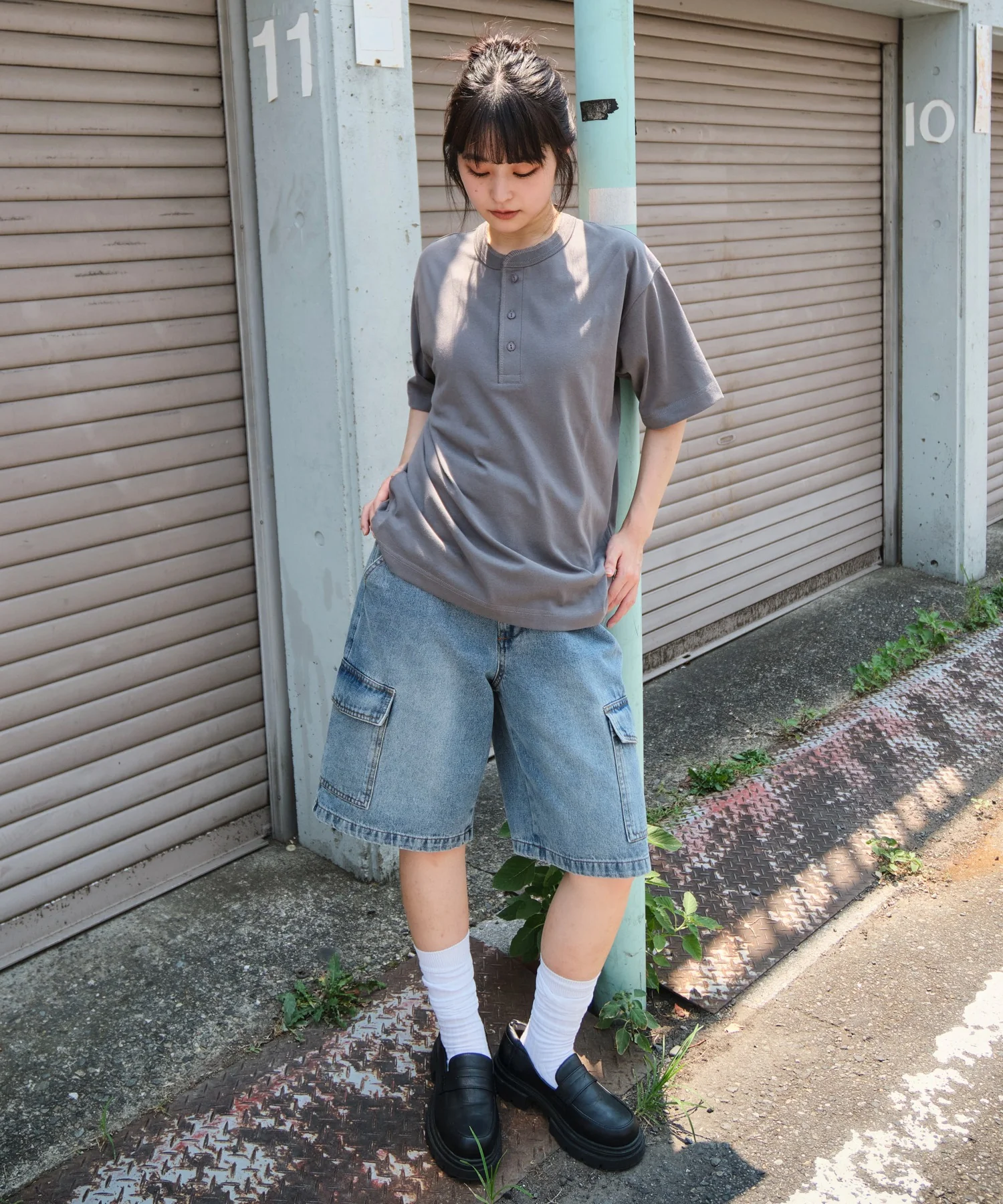 リラックスフィットヘンリーネックT（SS） - Image 36