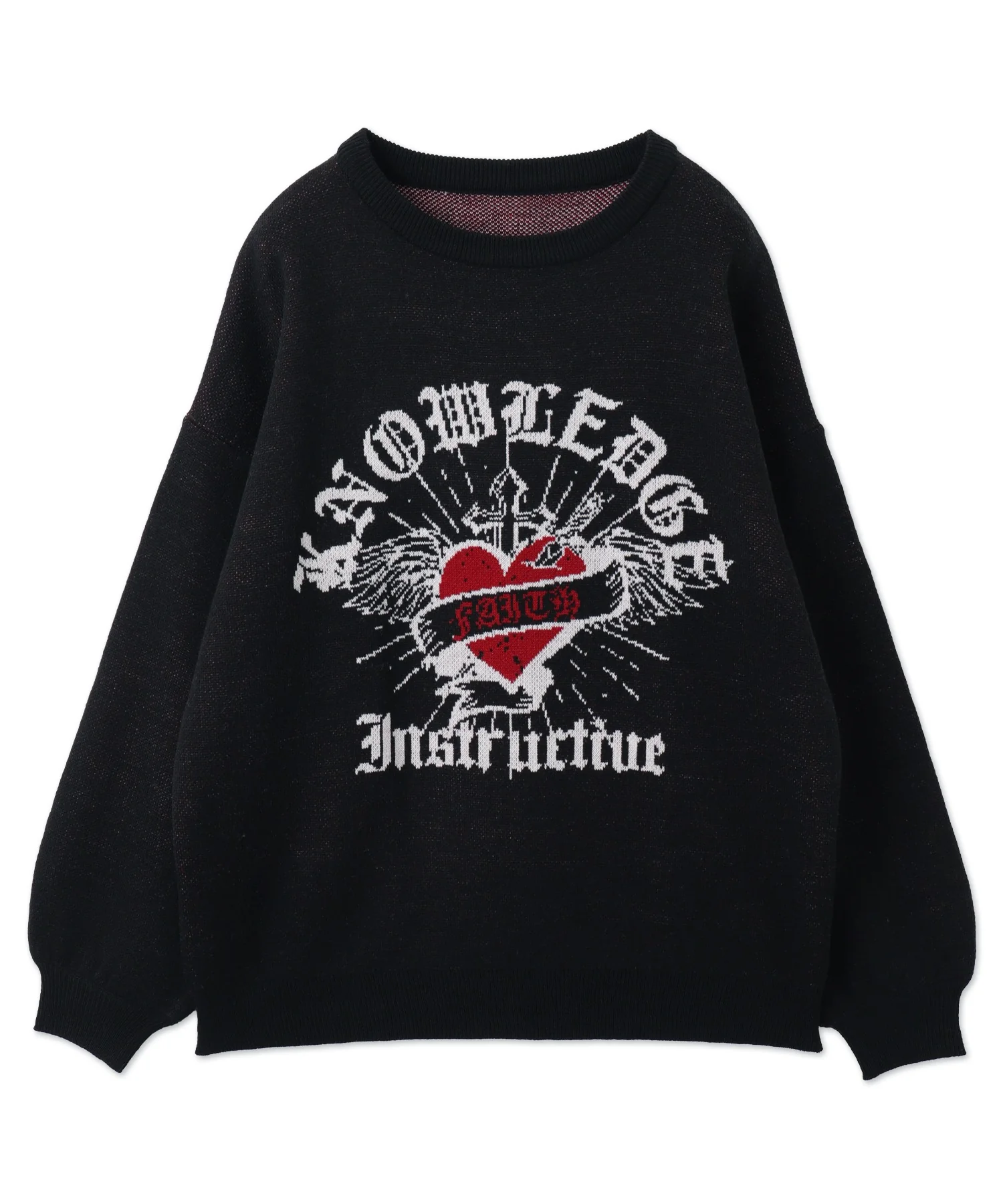 グラフィックBIGニットプルオーバー - Image 111