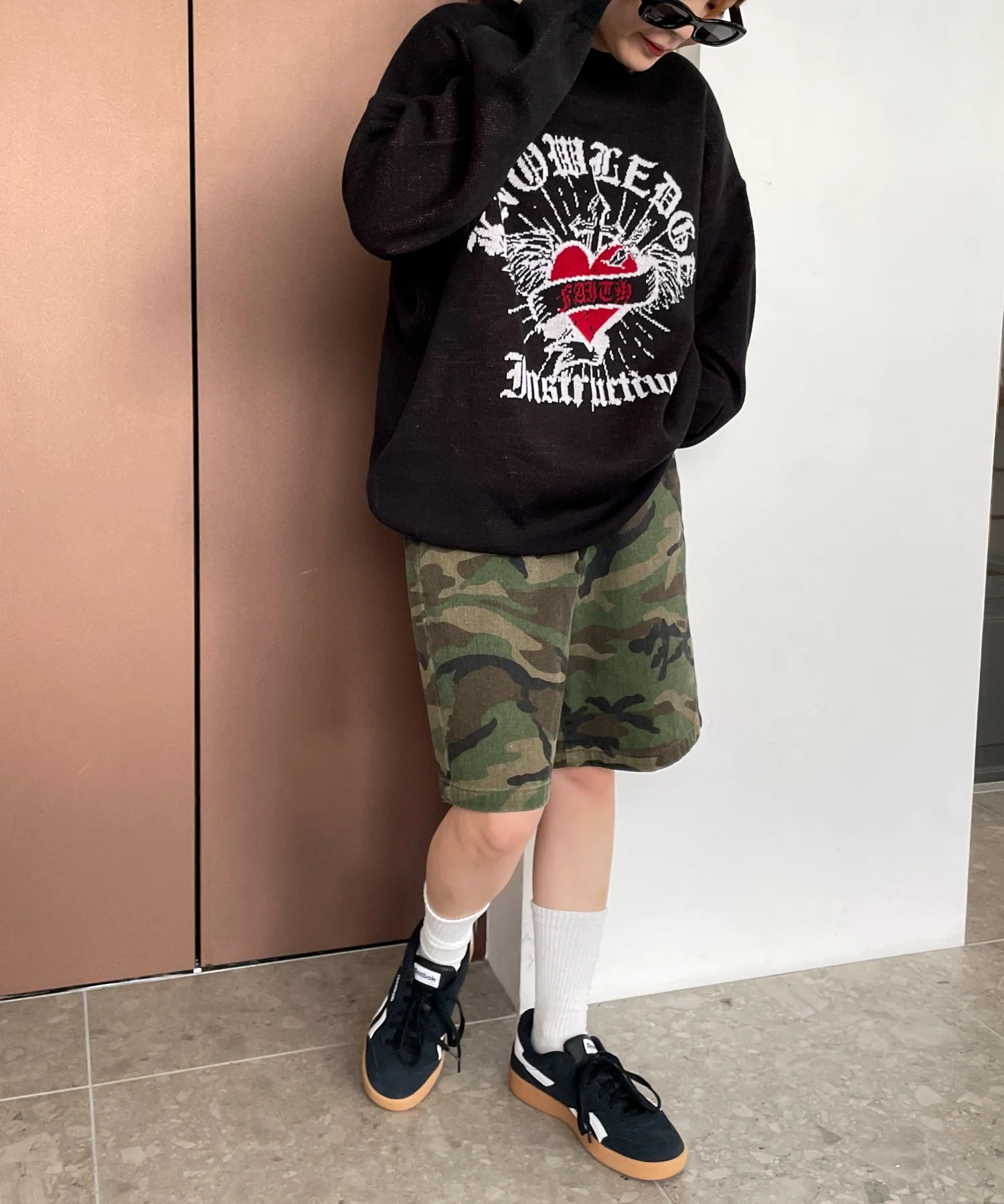 グラフィックBIGニットプルオーバー - Image 31