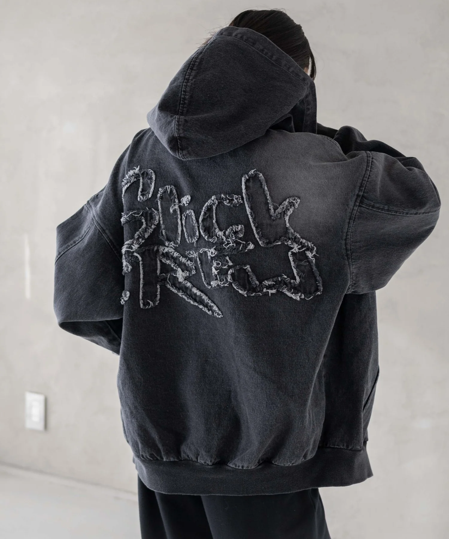ヴィンテージウォッシュBIGフードブルゾン - Image 6