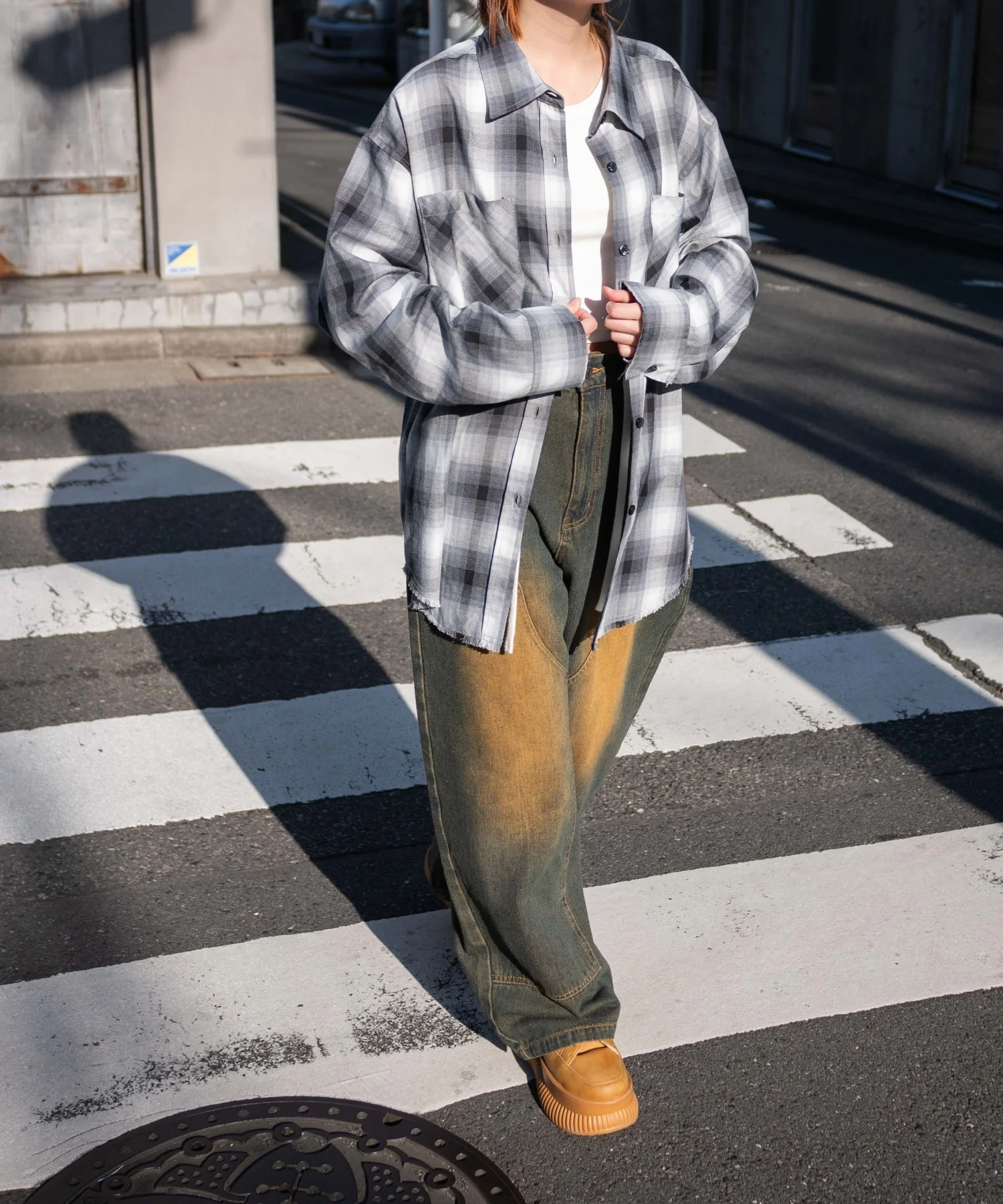 チェックBIGシャツ - Image 6
