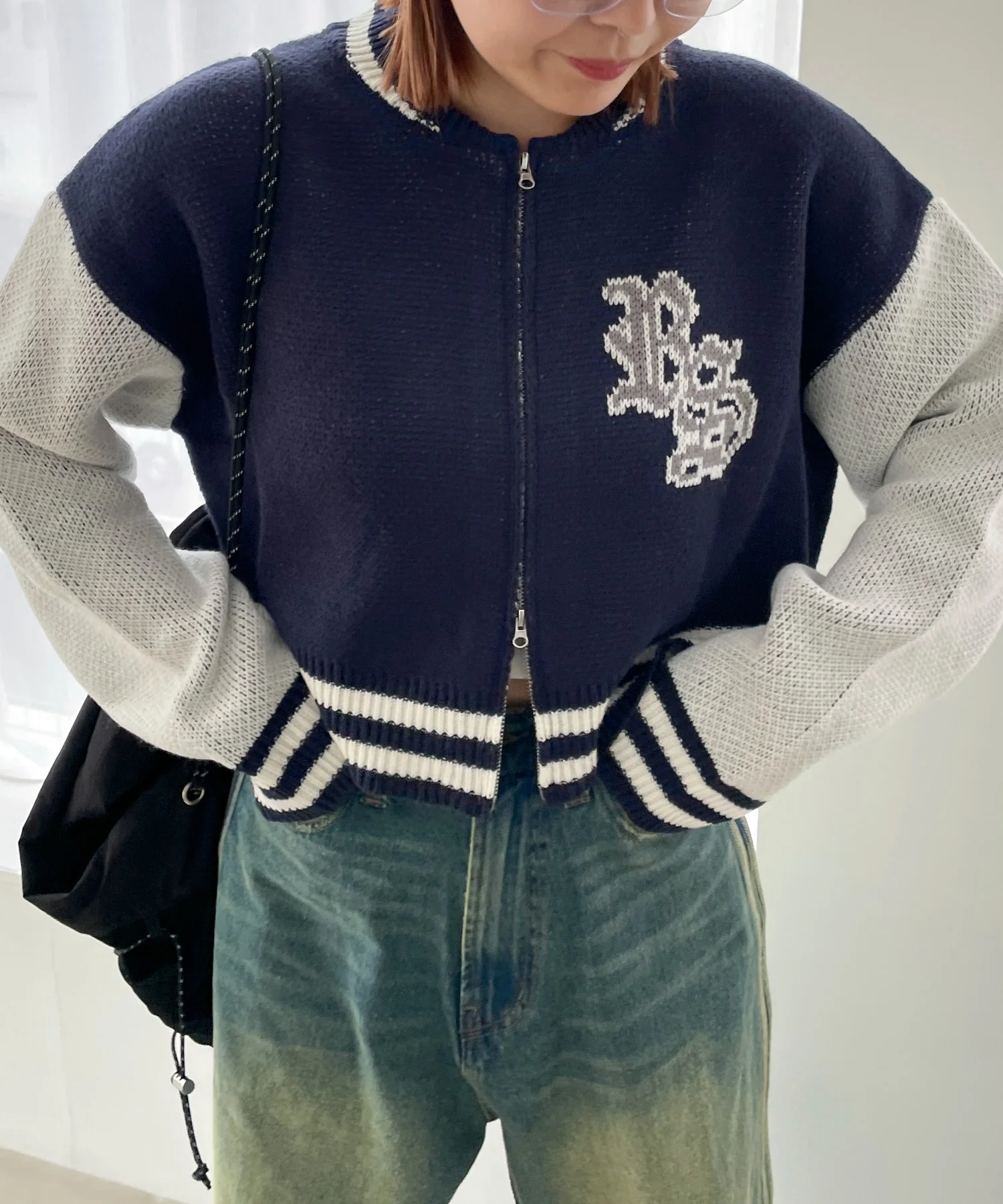 ニットショートスタジャン - Image 14