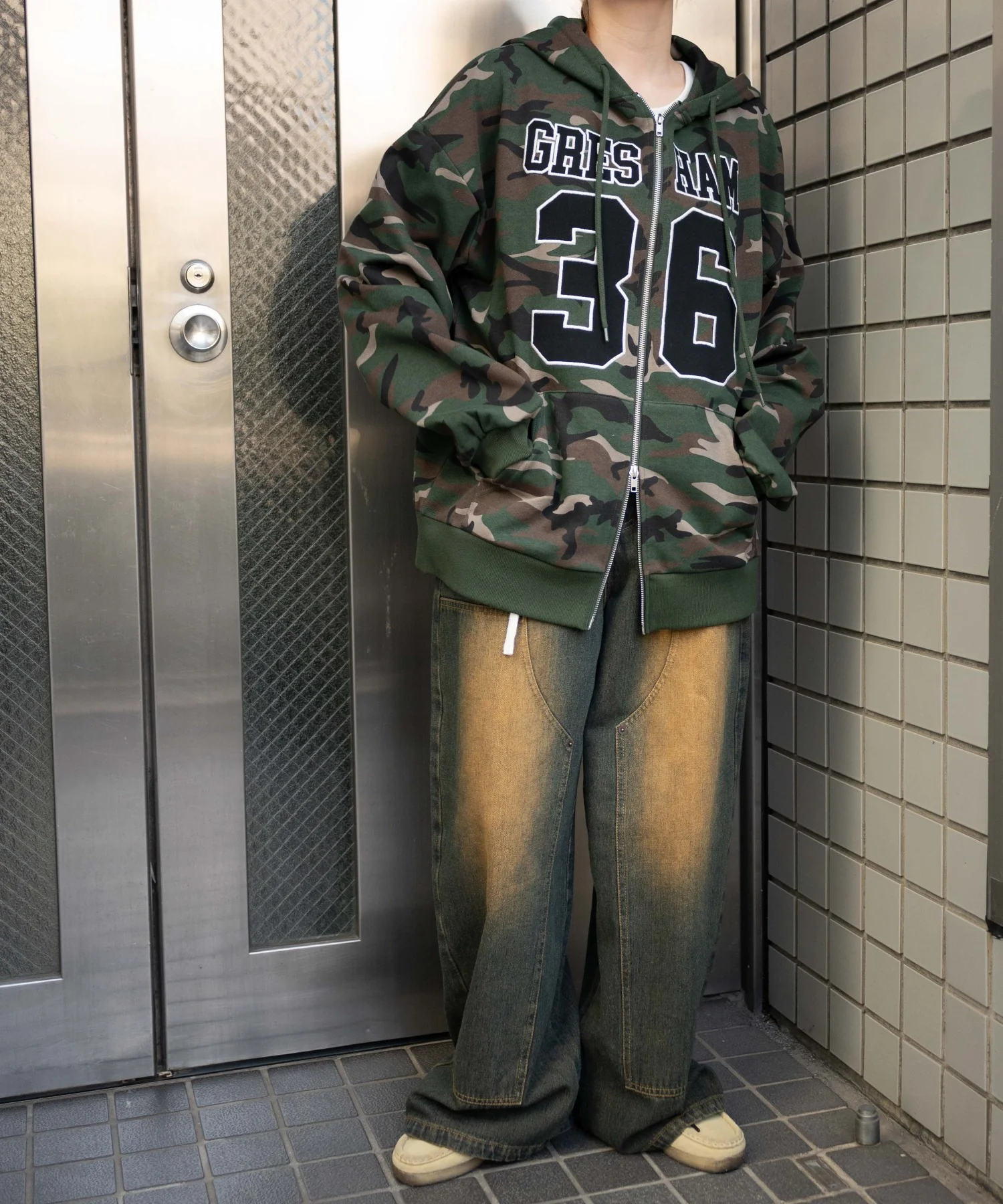 ナンバリングビッグジップパーカー - Image 13