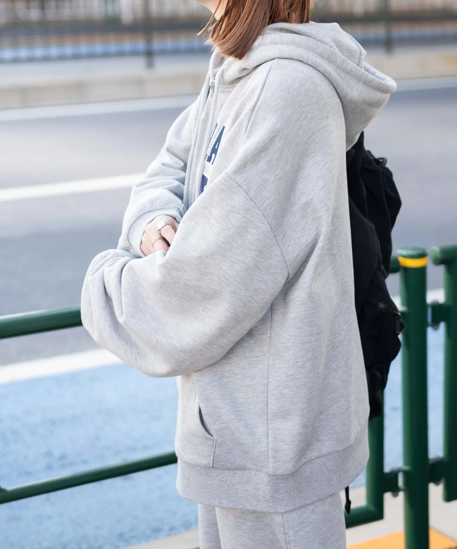 ナンバリングビッグジップパーカー - Image 7