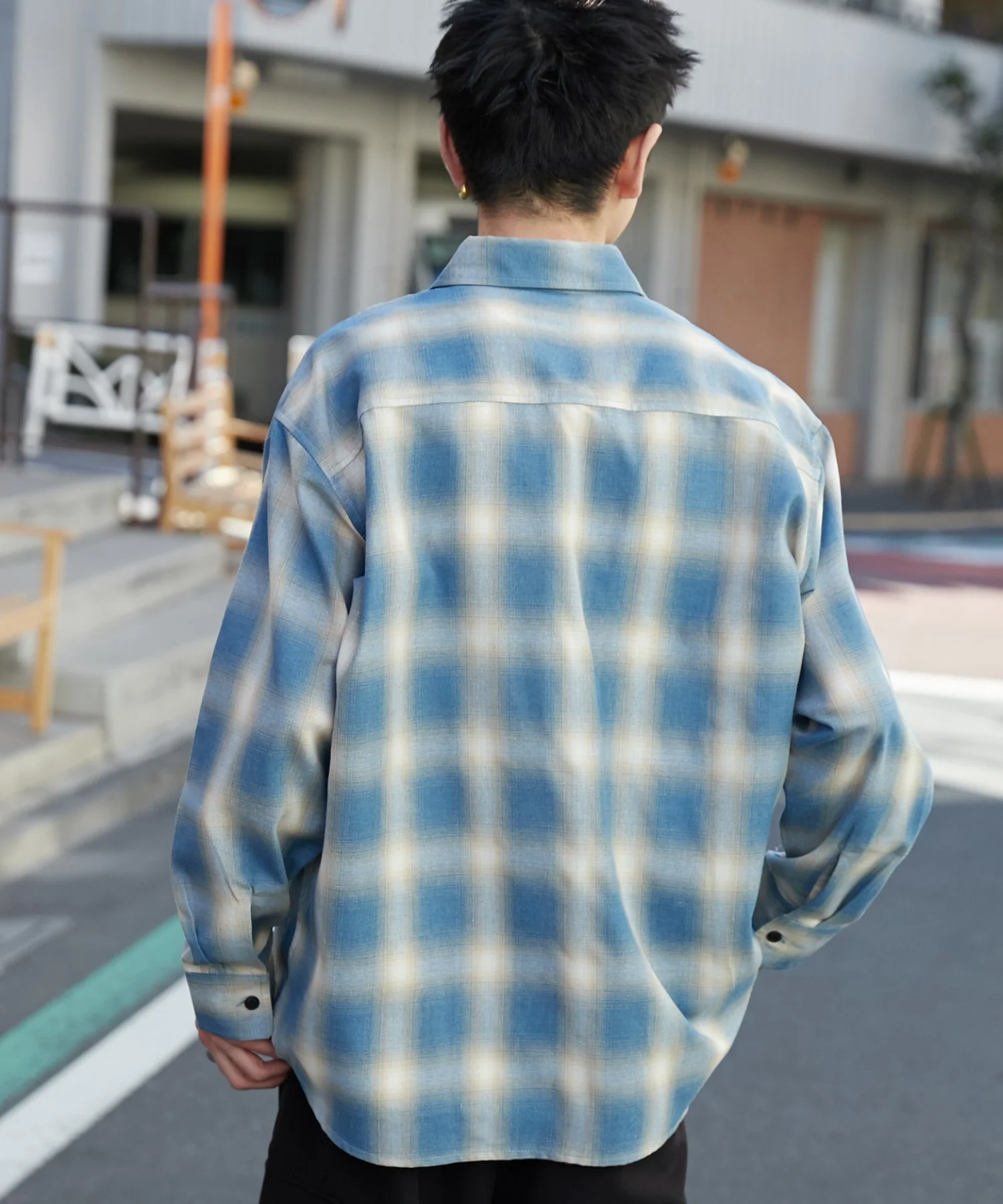 オンブレチェックシャツ(LS) - Image 46