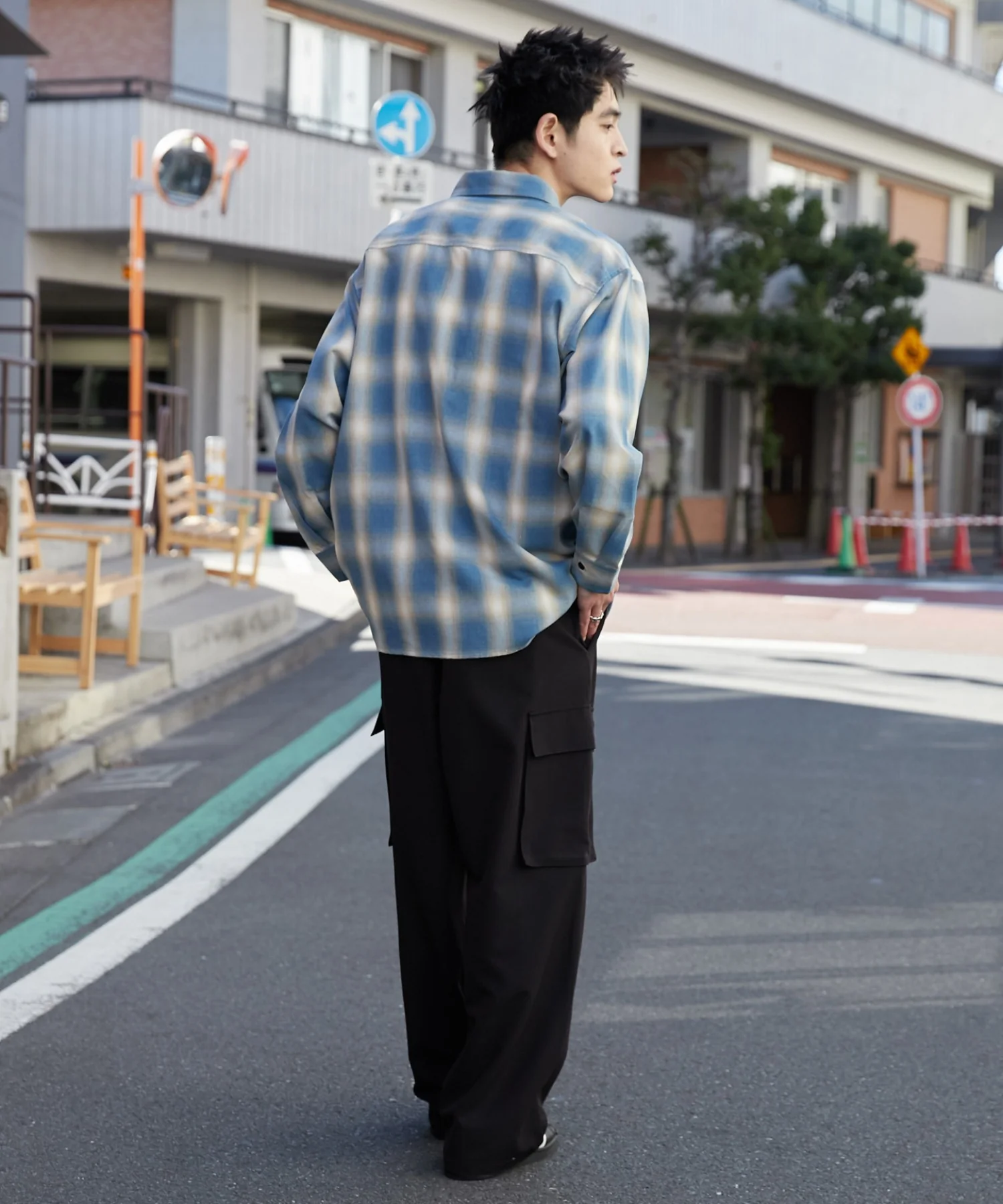 オンブレチェックシャツ(LS) - Image 47