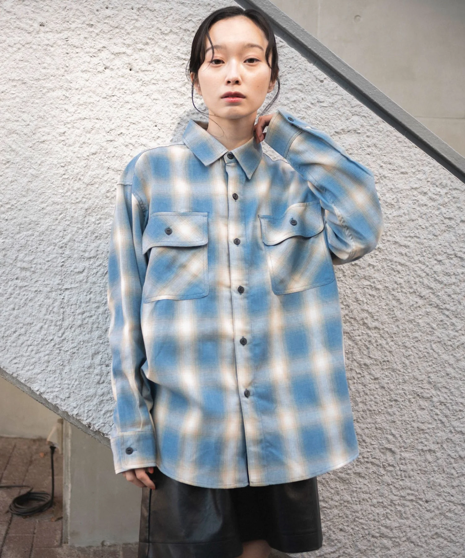 オンブレチェックシャツ(LS) - Image 48