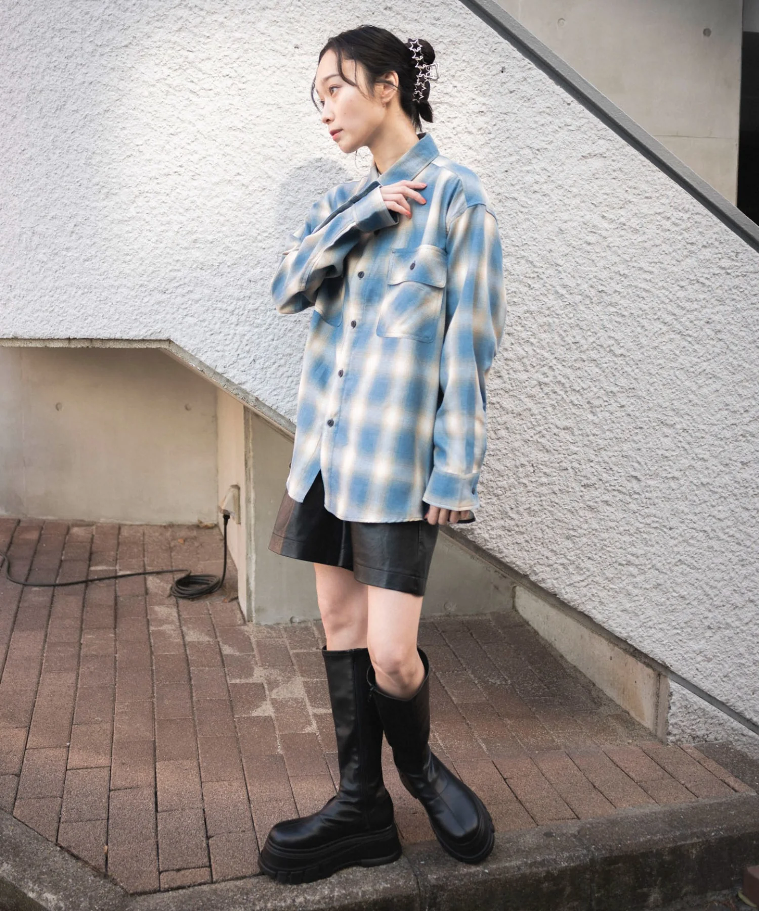 オンブレチェックシャツ(LS) - Image 51