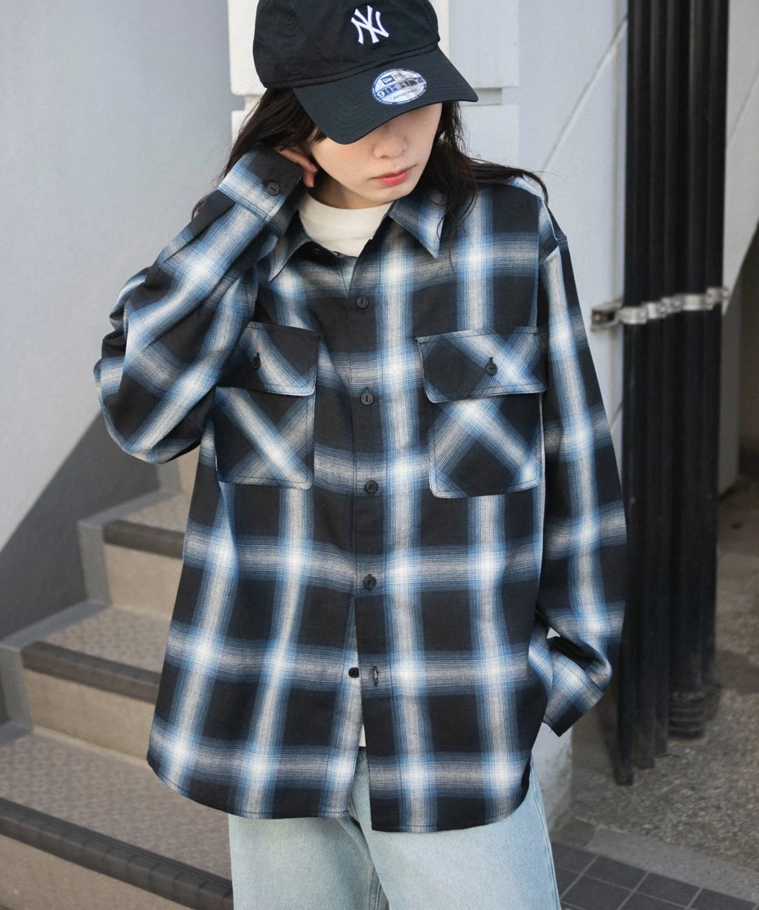 オンブレチェックシャツ(LS) - Image 56