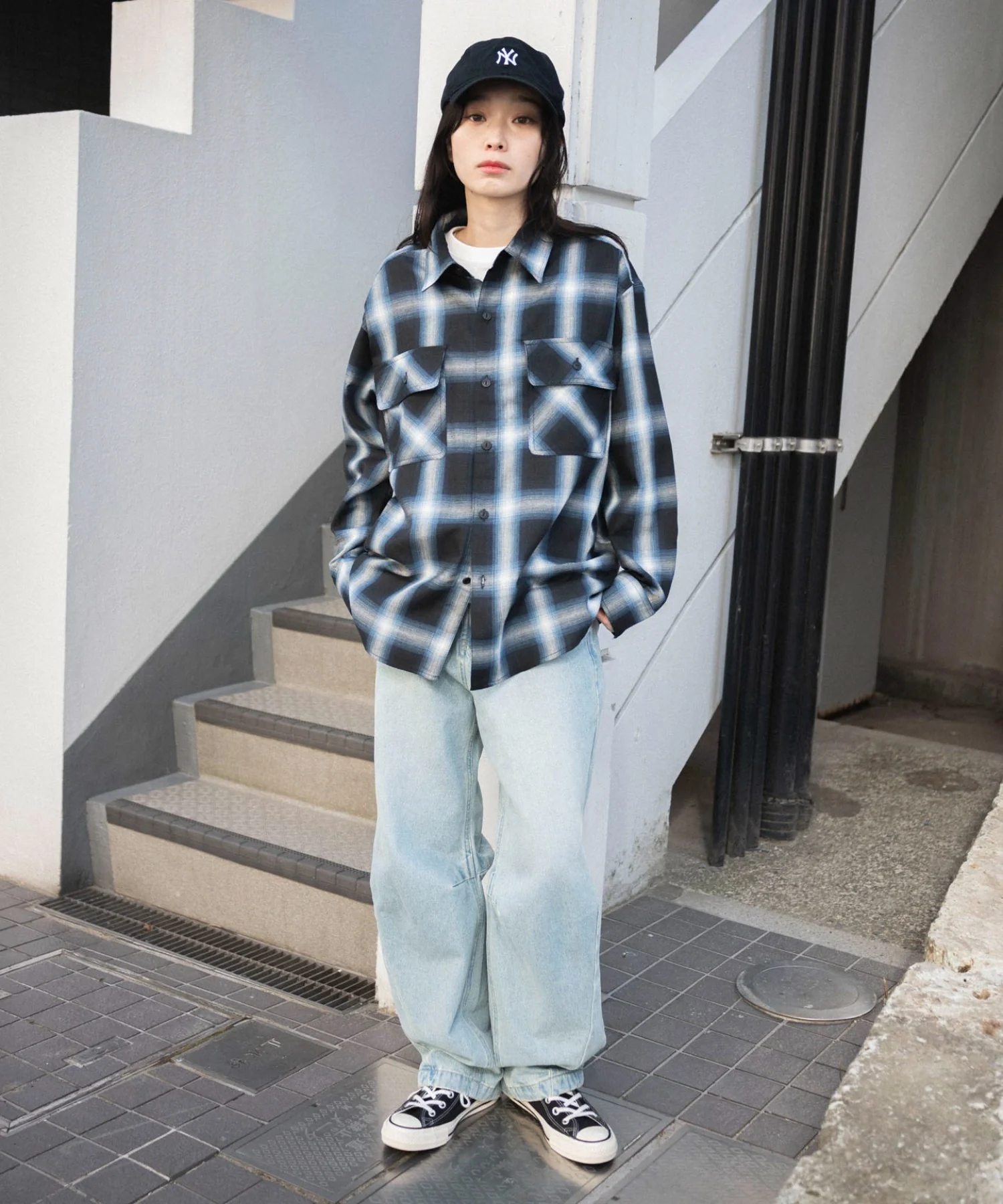 オンブレチェックシャツ(LS) - Image 59