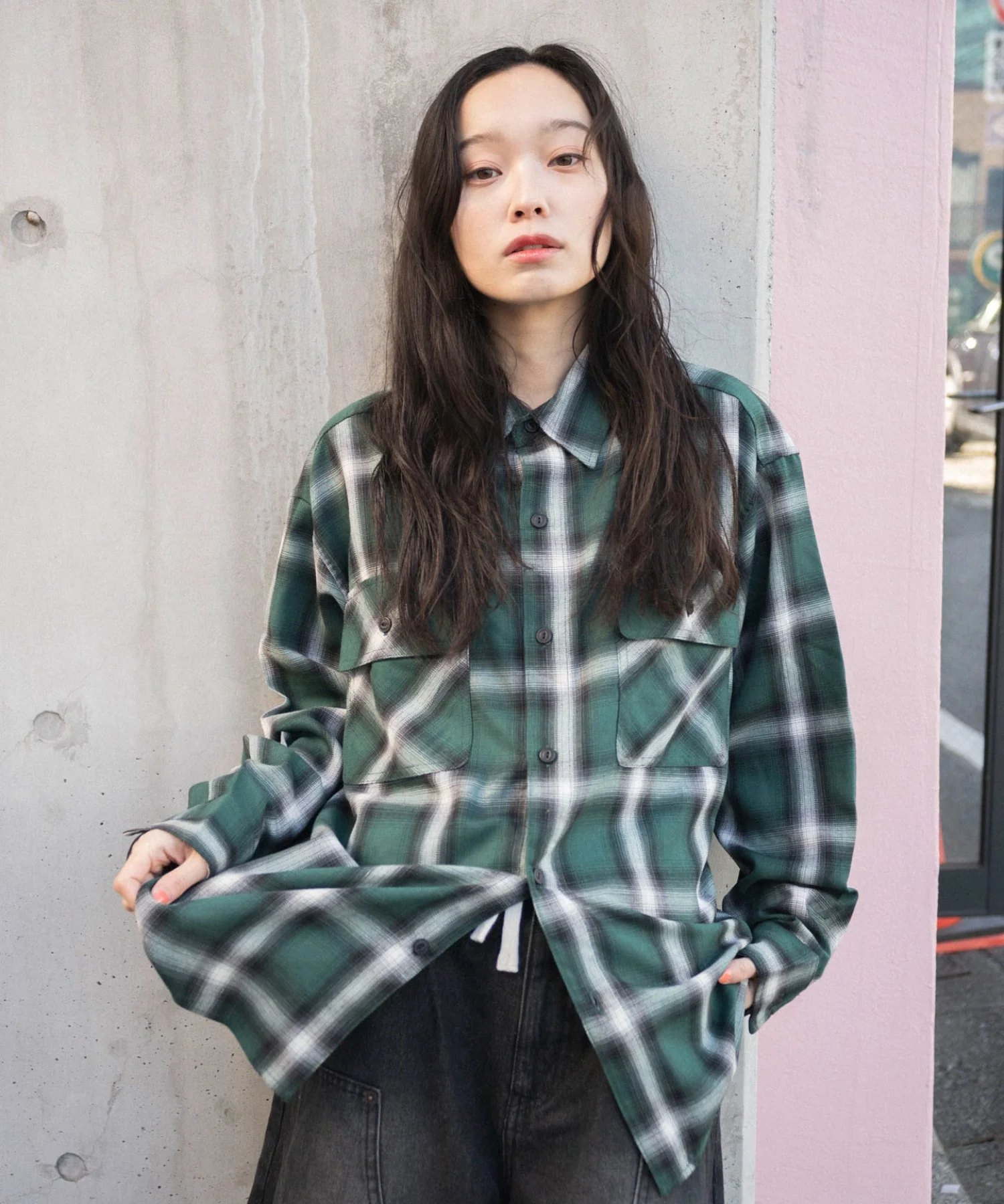 オンブレチェックシャツ(LS) - Image 65