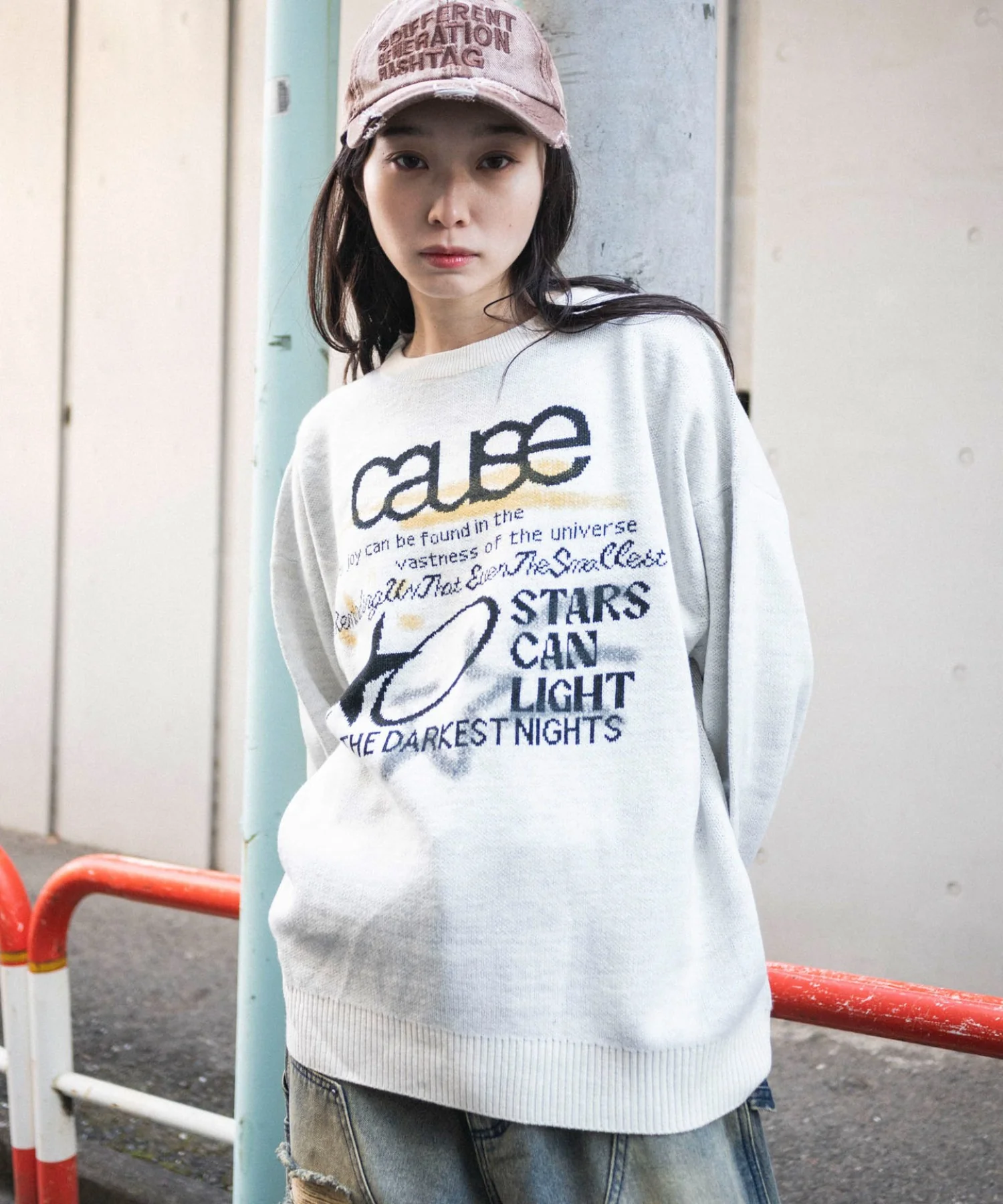 スプレーグラフィックニットプルオーバー - Image 17