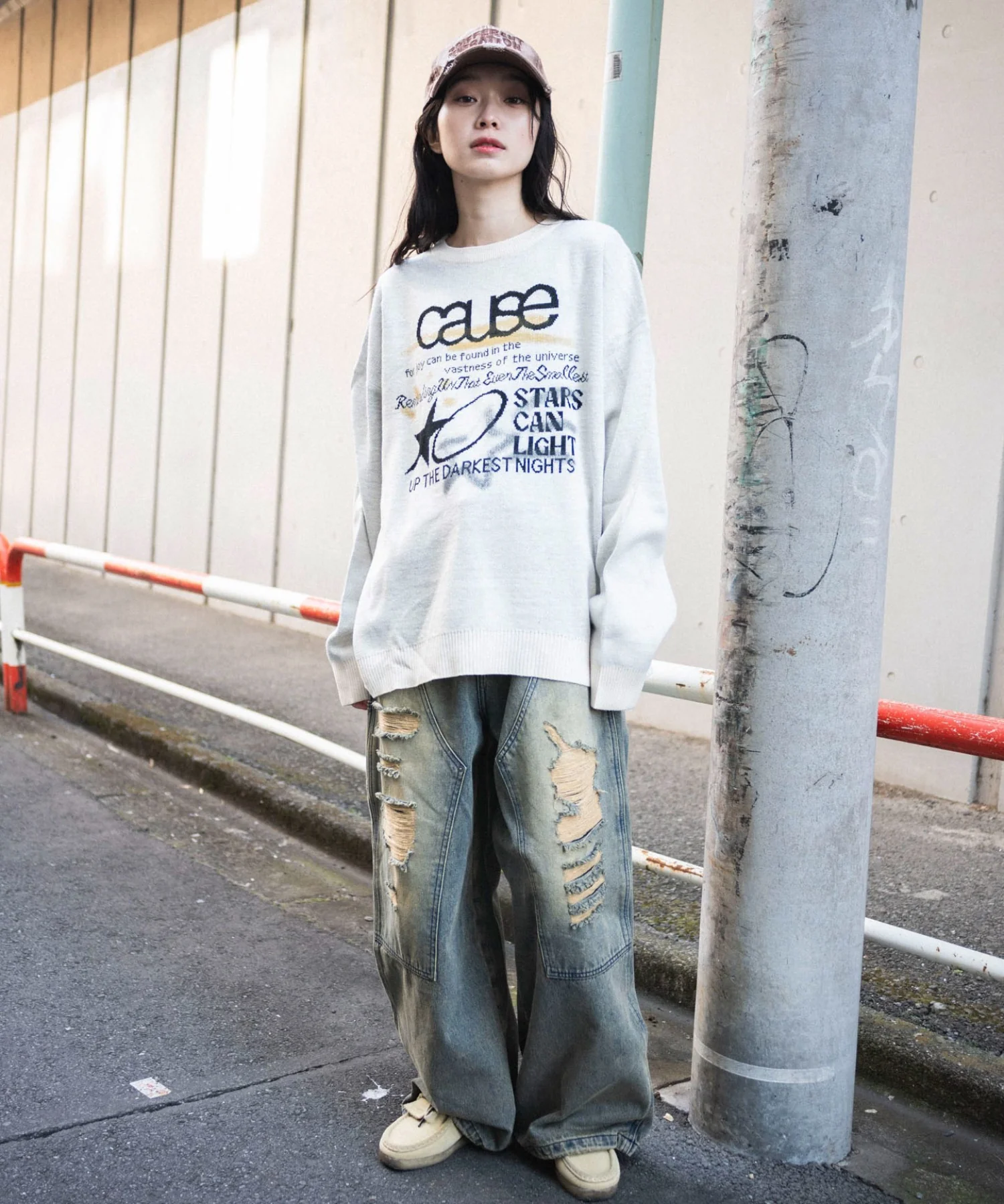 スプレーグラフィックニットプルオーバー - Image 19