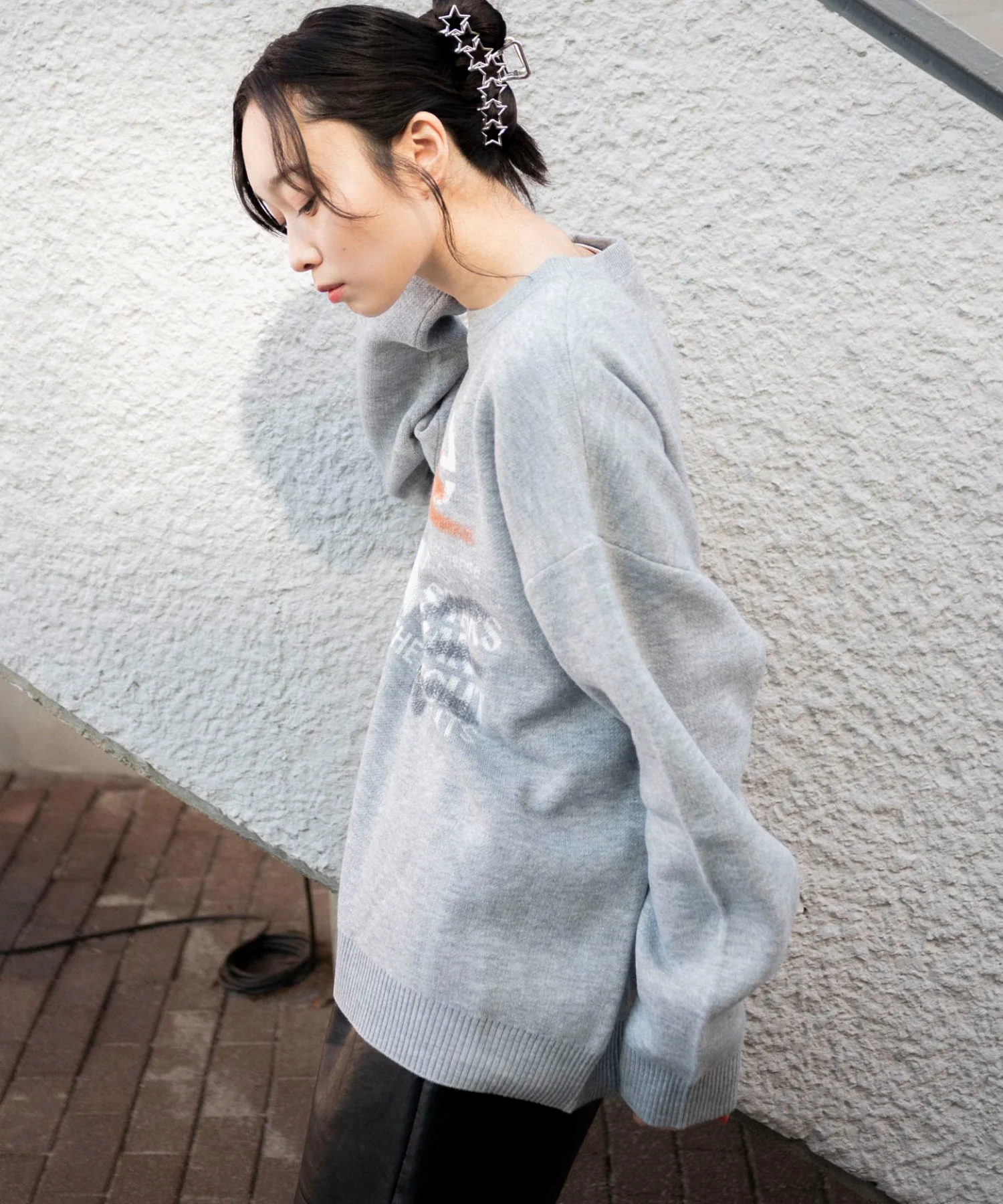 スプレーグラフィックニットプルオーバー - Image 27