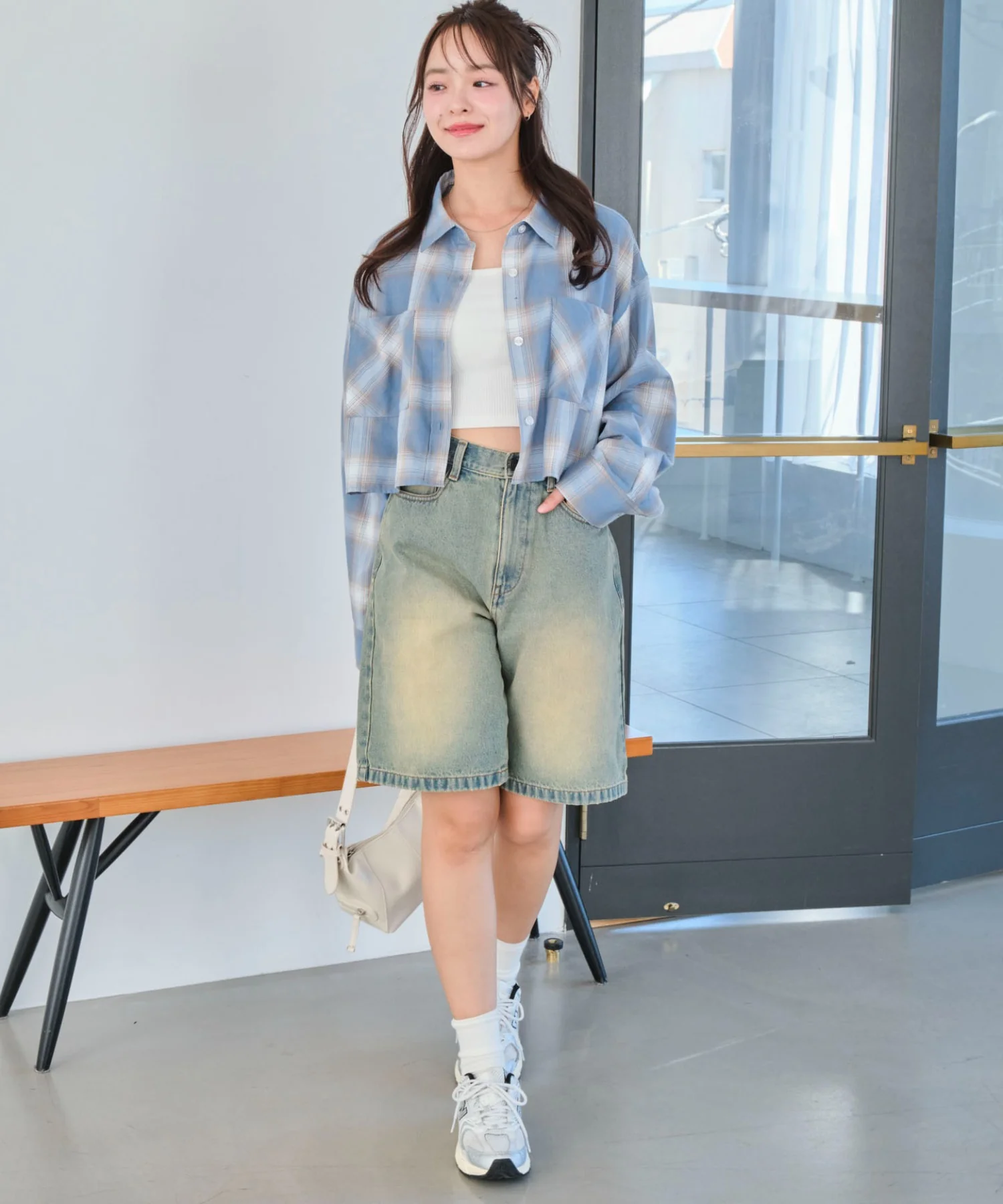 チェックショートシャツ - Image 11