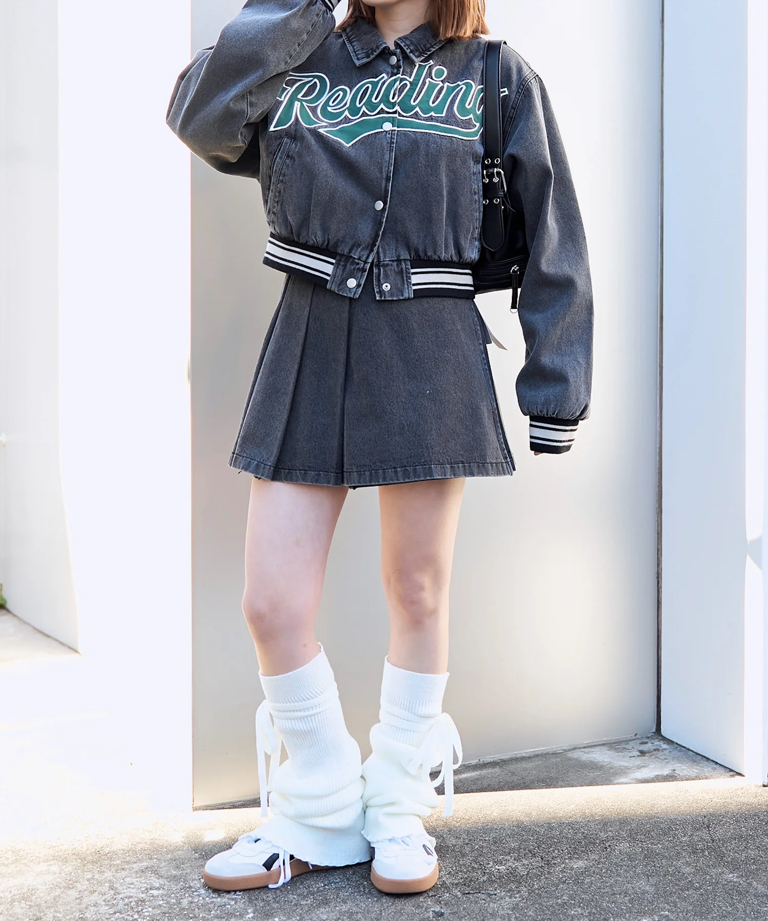 スタジアムロゴデニムショートスタジャン - Image 11