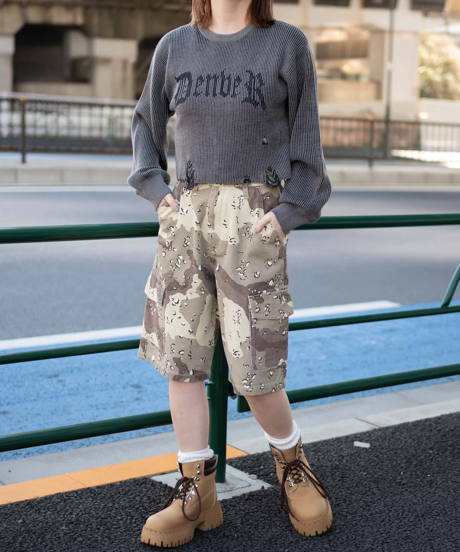ダメージショートニットPO - Image 15