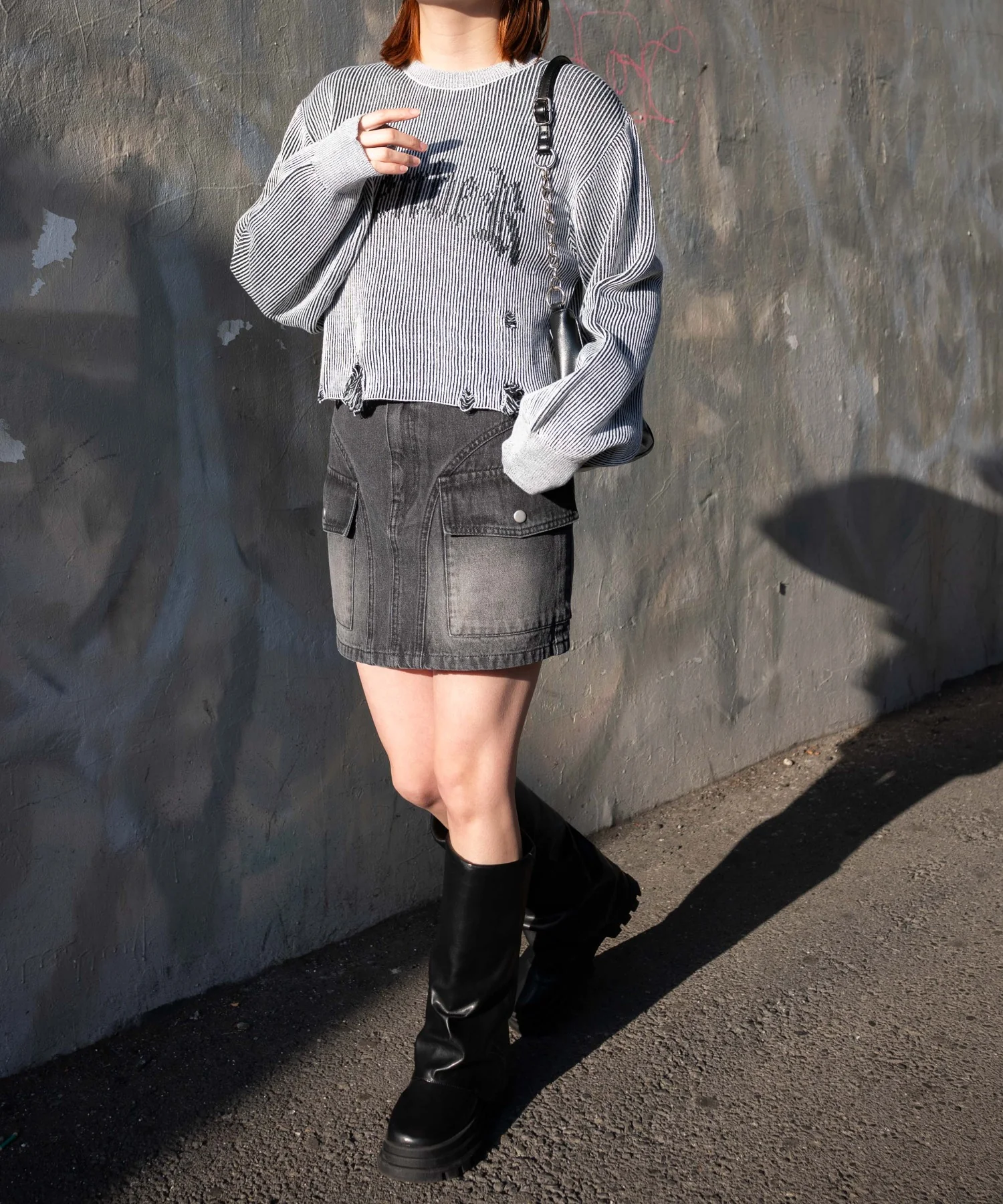 ダメージショートニットPO - Image 3