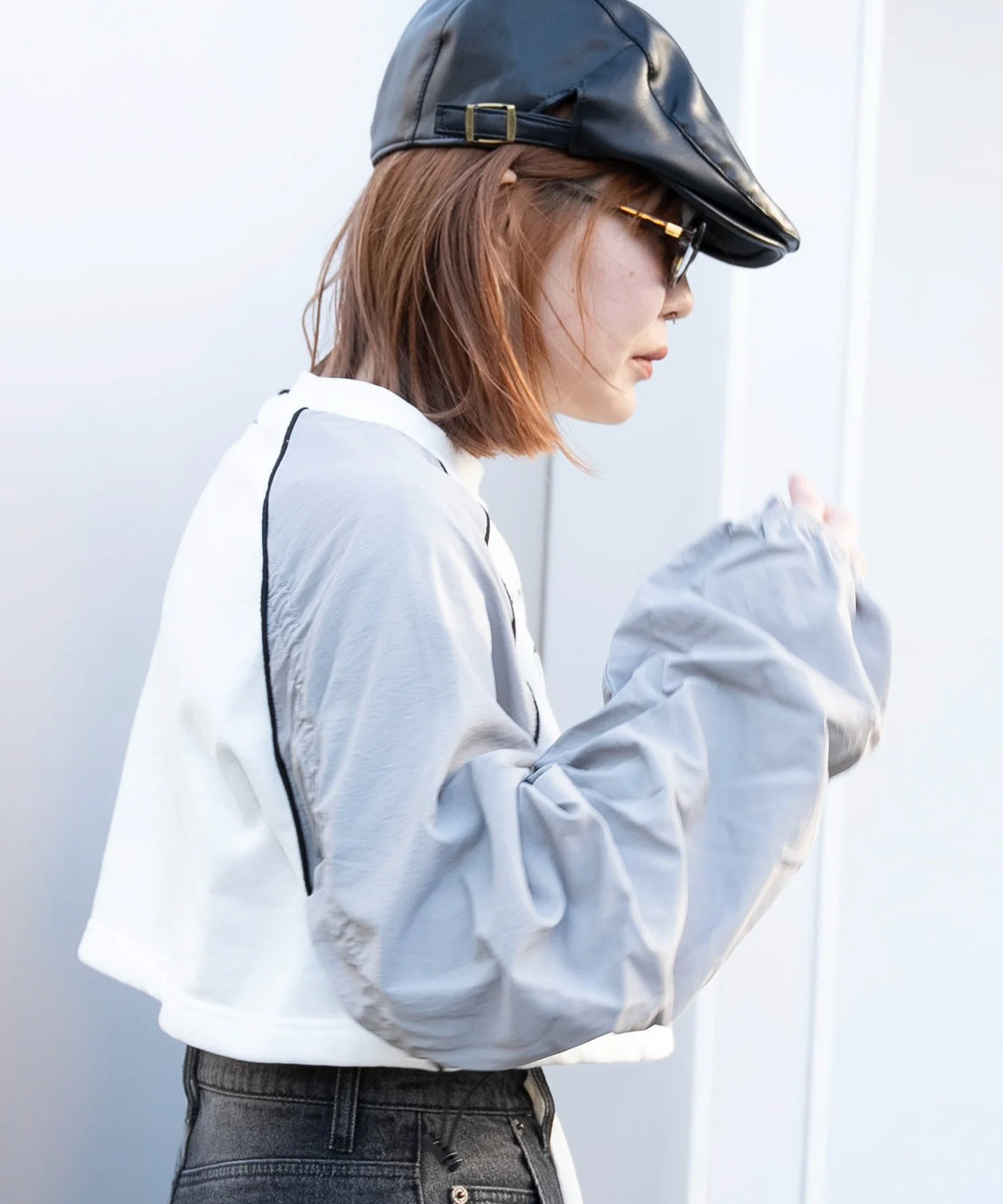 ナイロンスリーブナンバリングスウェット - Image 11