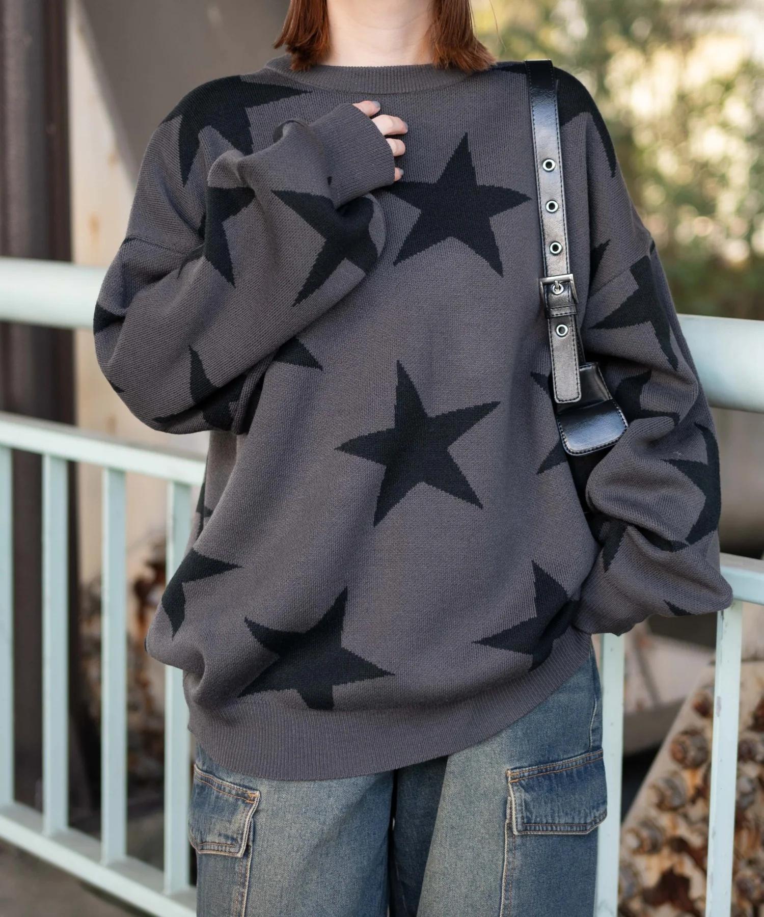 スタージャガードニットプルオーバー - Image 12