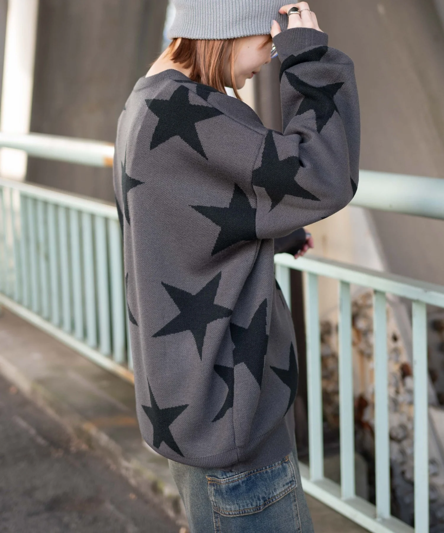 スタージャガードニットプルオーバー - Image 15
