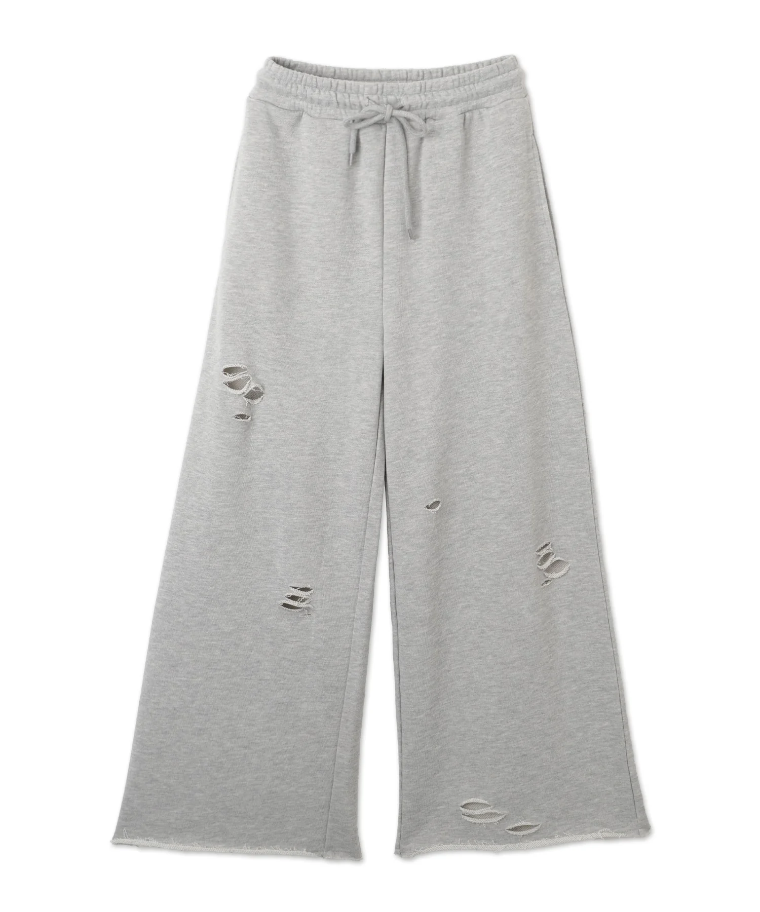 ダメージスウェットワイドパンツ - Image 30