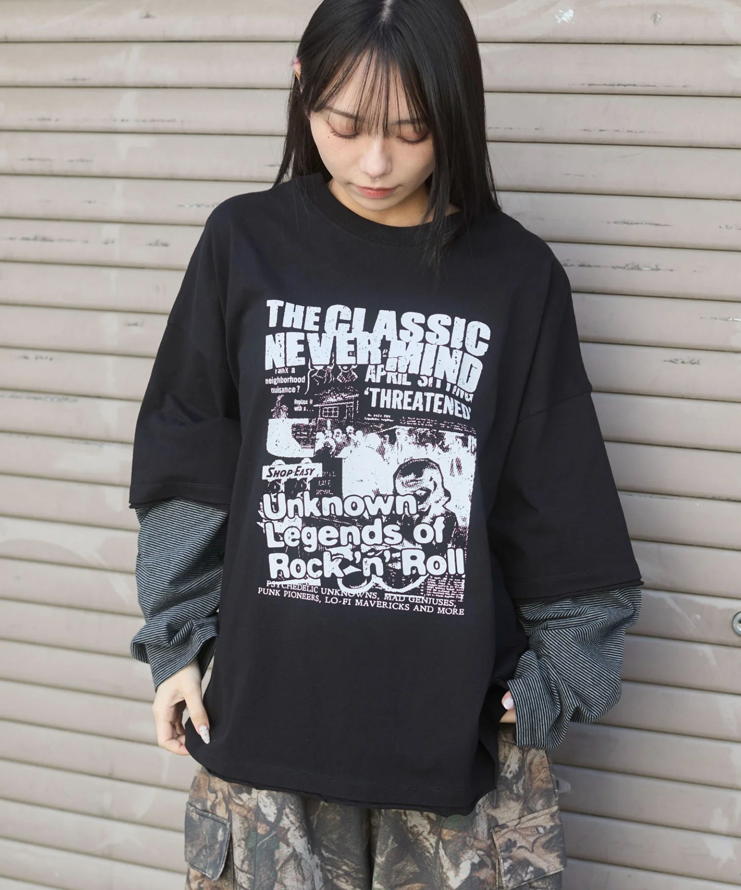 フェイクレイヤードグラフィックT（LS） - Image 40