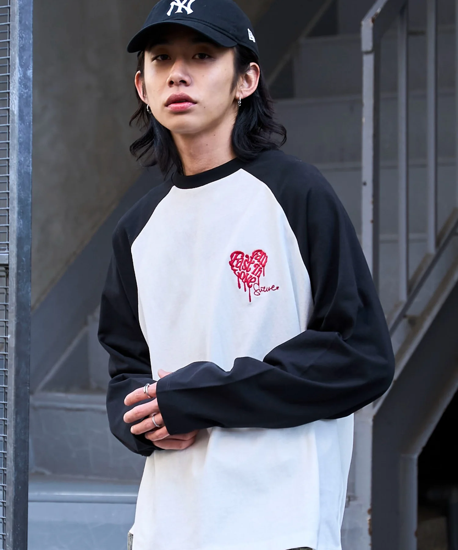 ラグランハートグラフィックT（LS） - Image 12