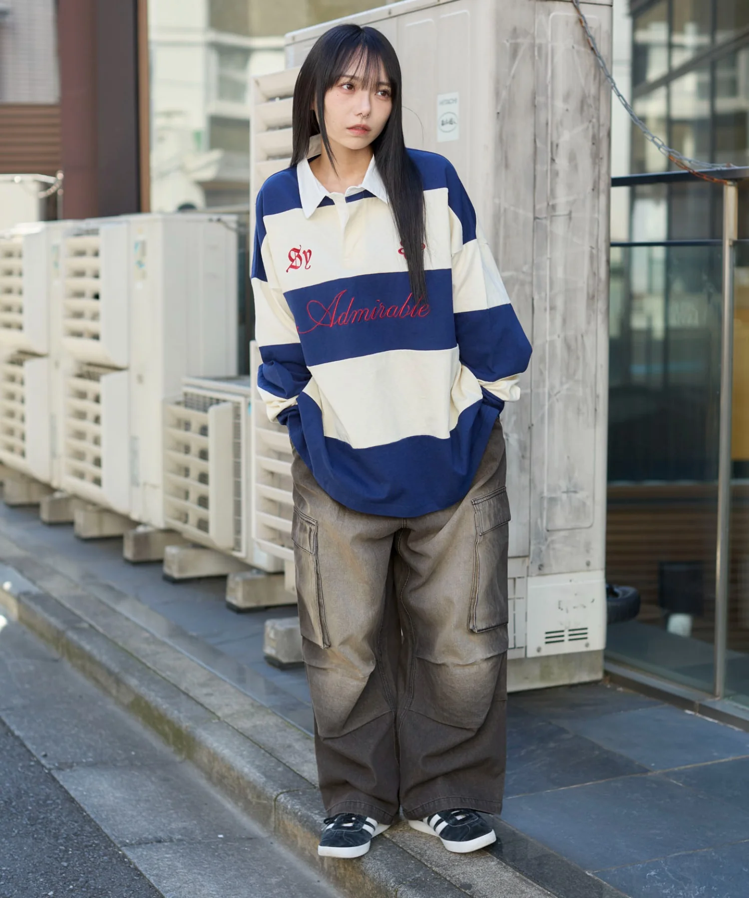 グラフィックラガーシャツ - Image 16