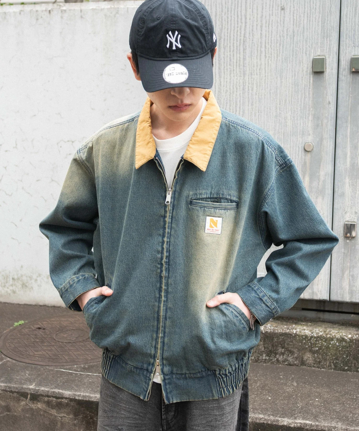 ワーカーズWジップデニムブルゾン - Image 35