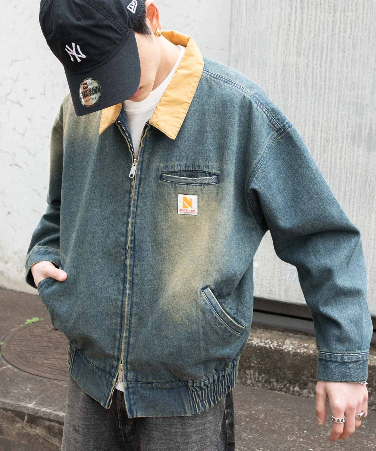 ワーカーズWジップデニムブルゾン - Image 37