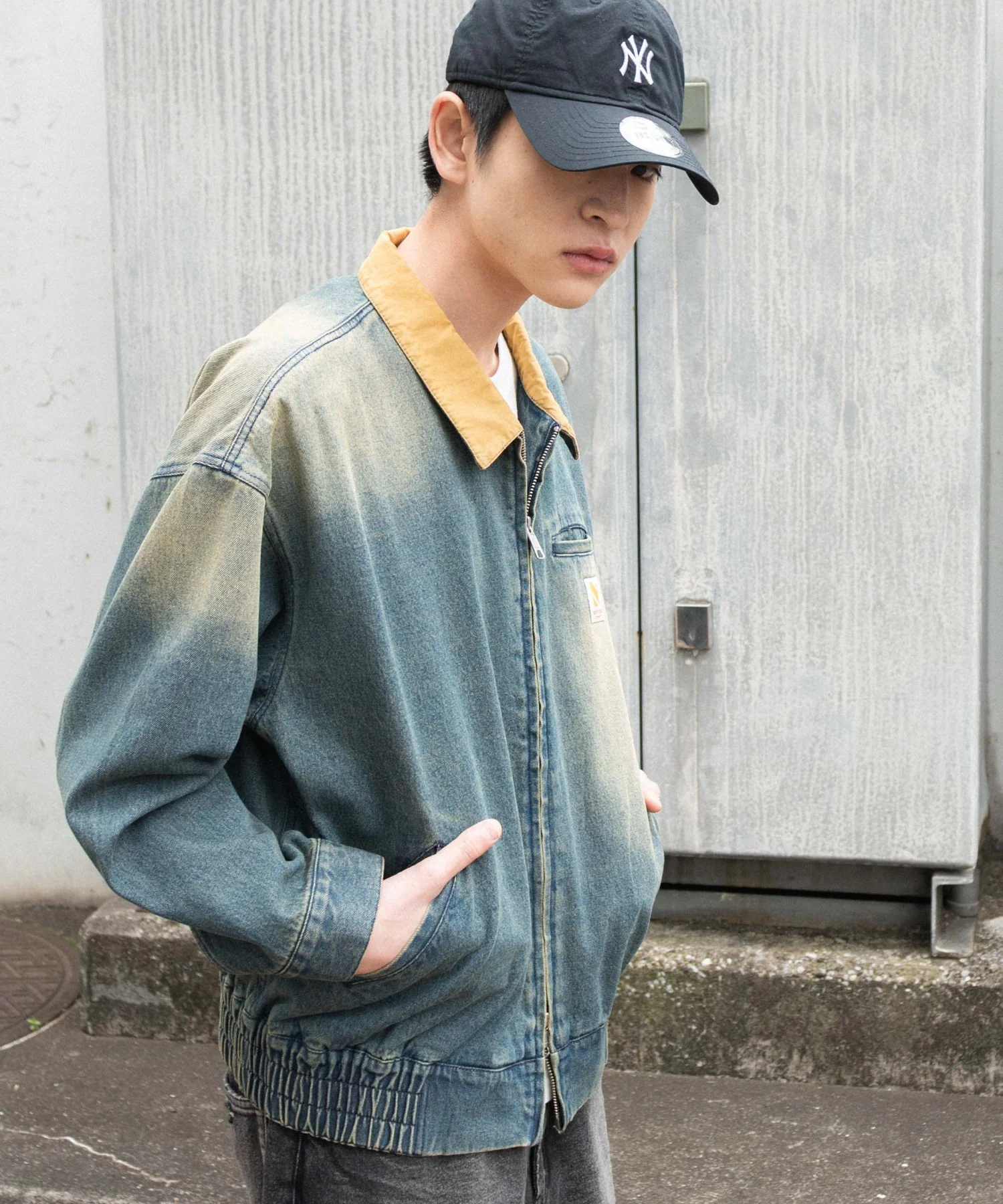 ワーカーズWジップデニムブルゾン - Image 39