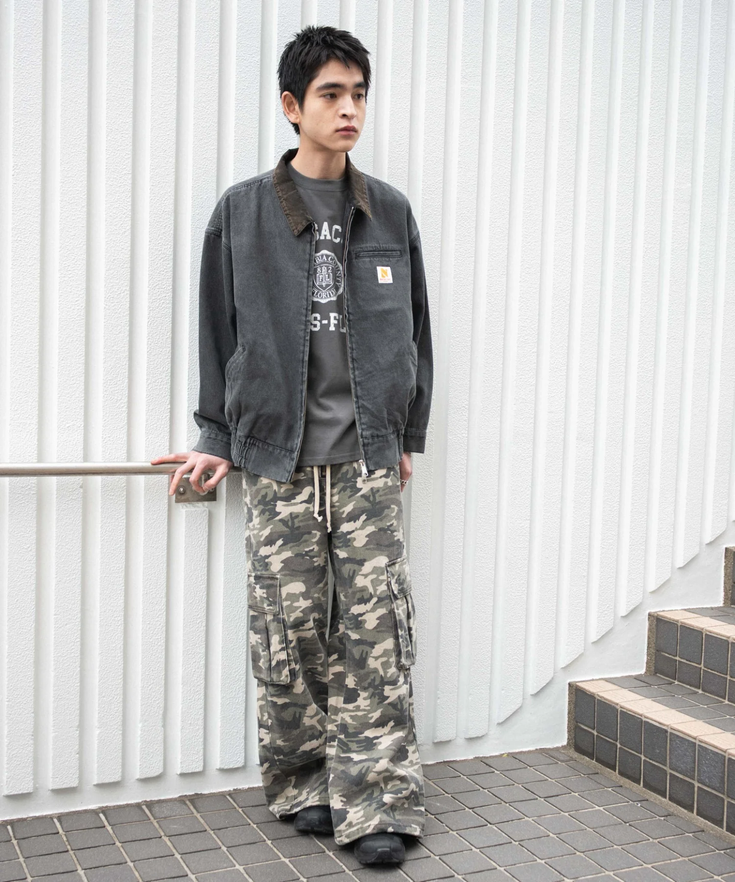 ワーカーズWジップデニムブルゾン - Image 41