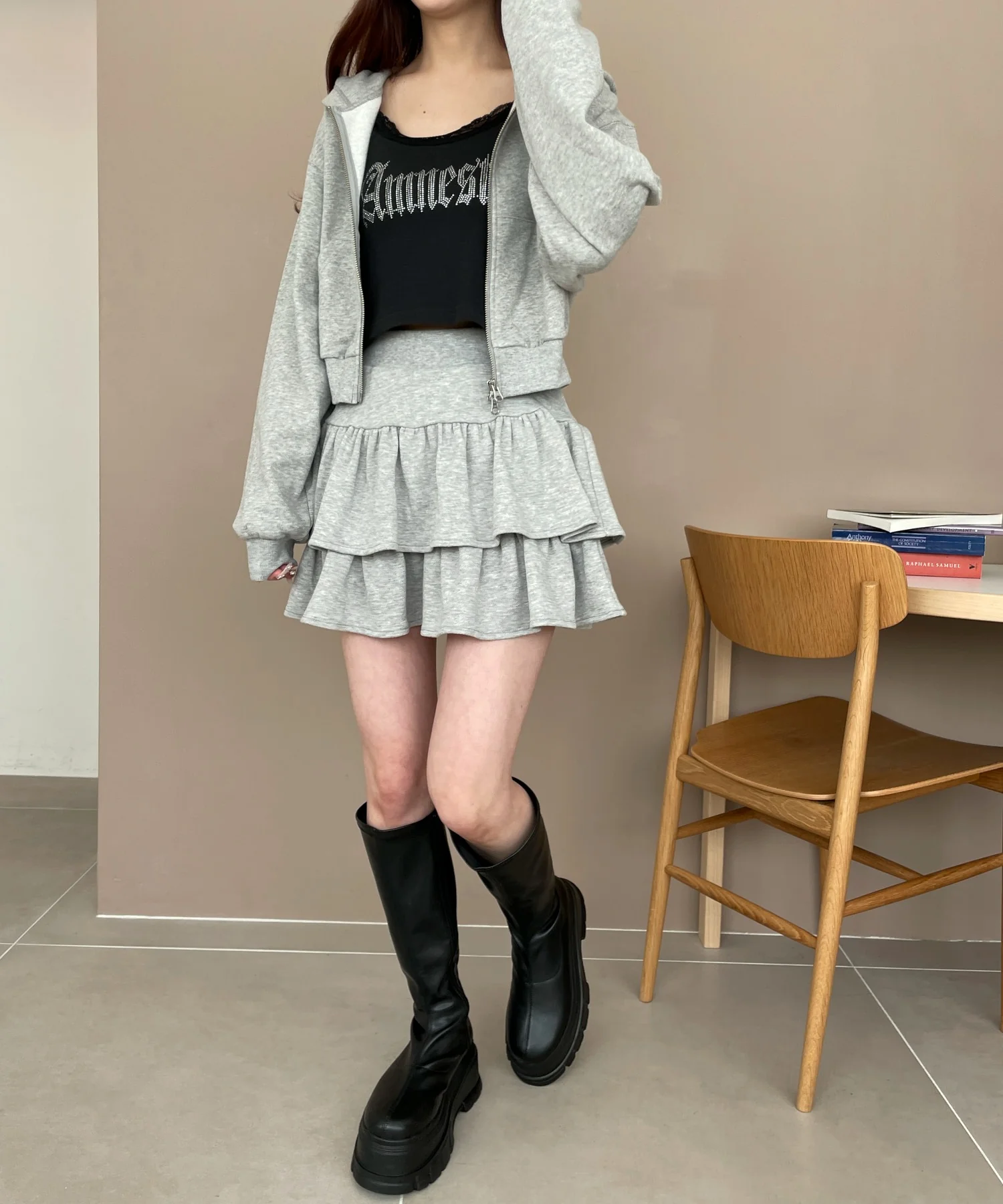 Wジップショートパーカー - Image 15